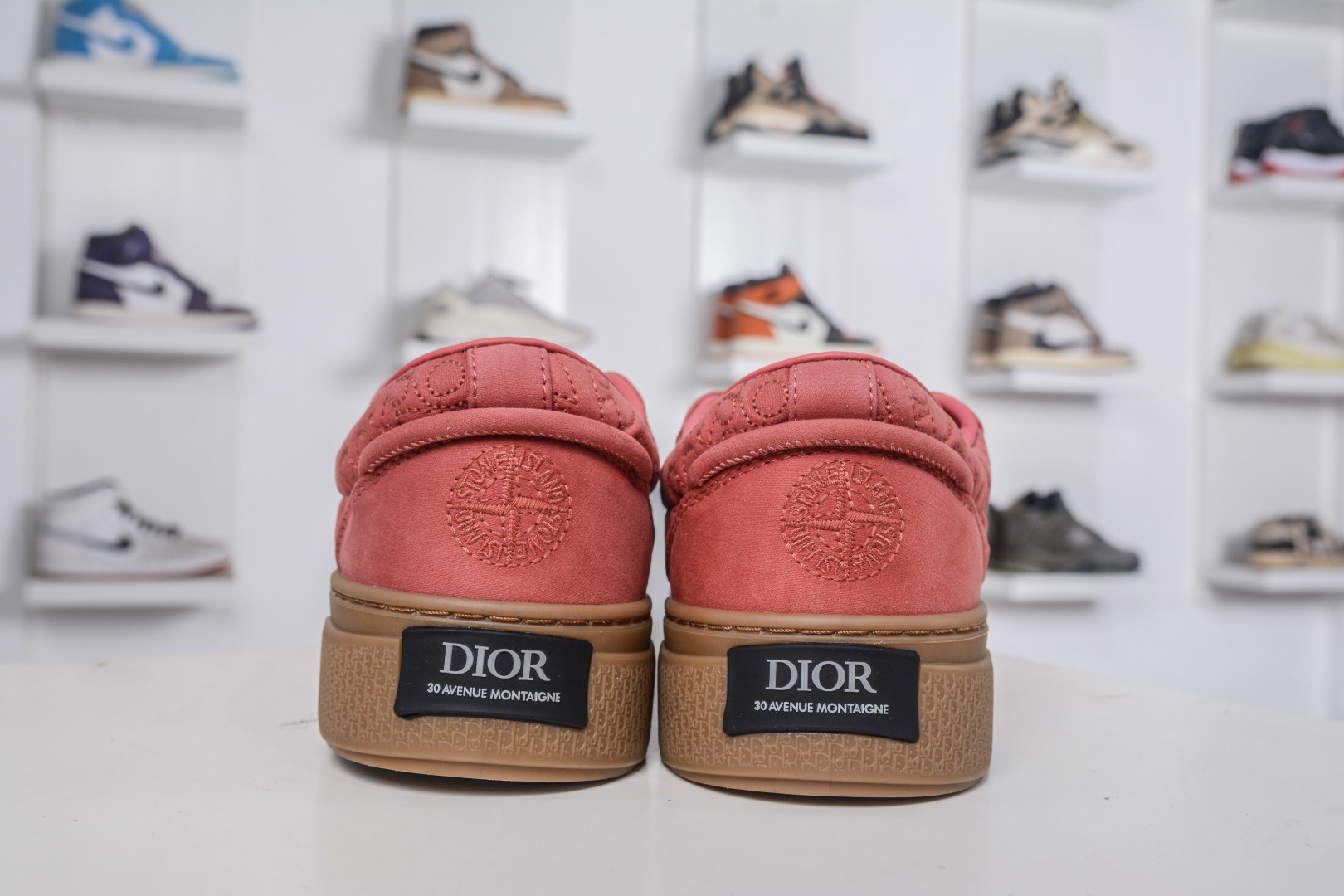 ZC总裁版 Dior B33 迪奥印花系带时尚运动板鞋网球鞋