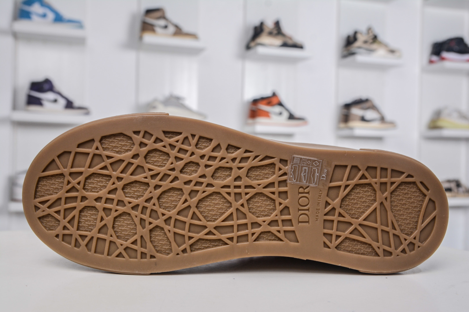 ZC总裁版 Dior B33 迪奥印花系带时尚运动板鞋网球鞋