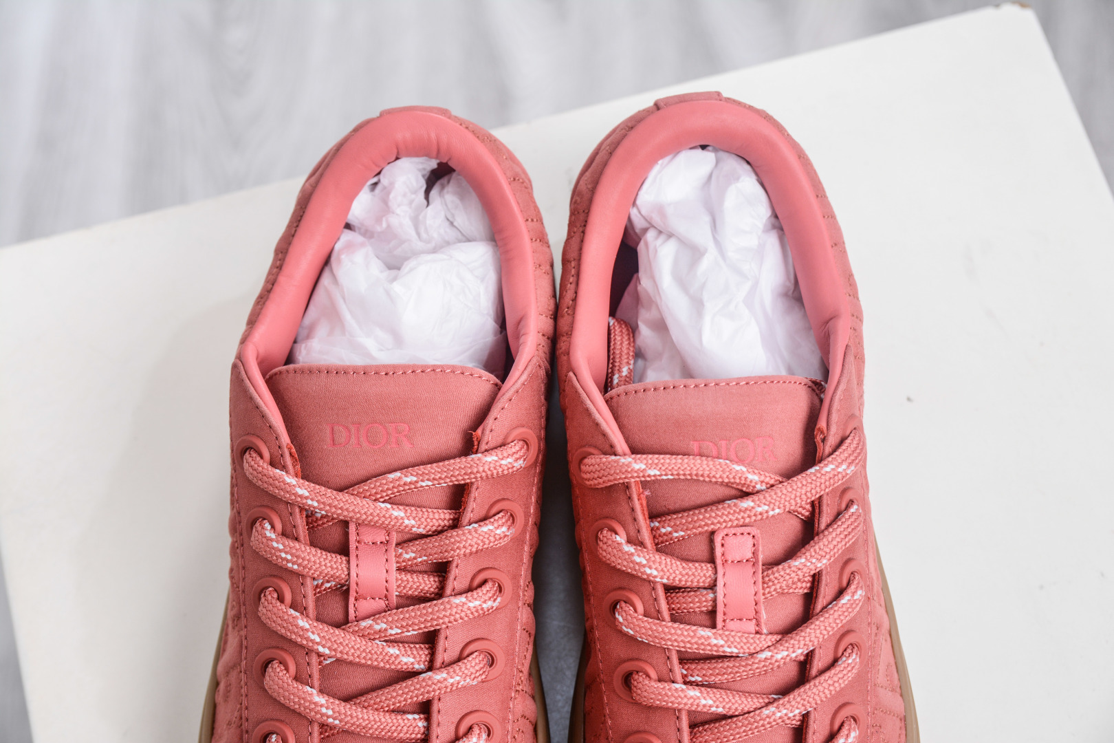 ZC总裁版 Dior B33 迪奥印花系带时尚运动板鞋网球鞋