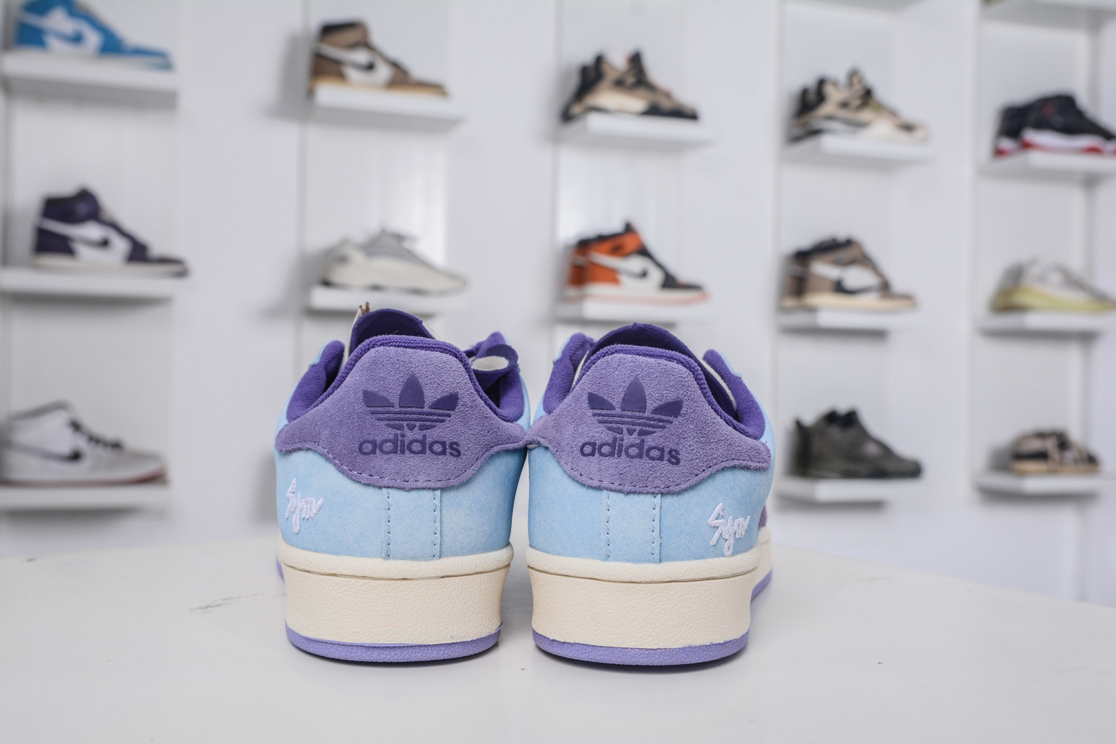 AD Originals Superstar 2 Shell Toe Sneakers - Light Blue & Purple, Premium Leather 3 cmp i1757868907574 196 0 1