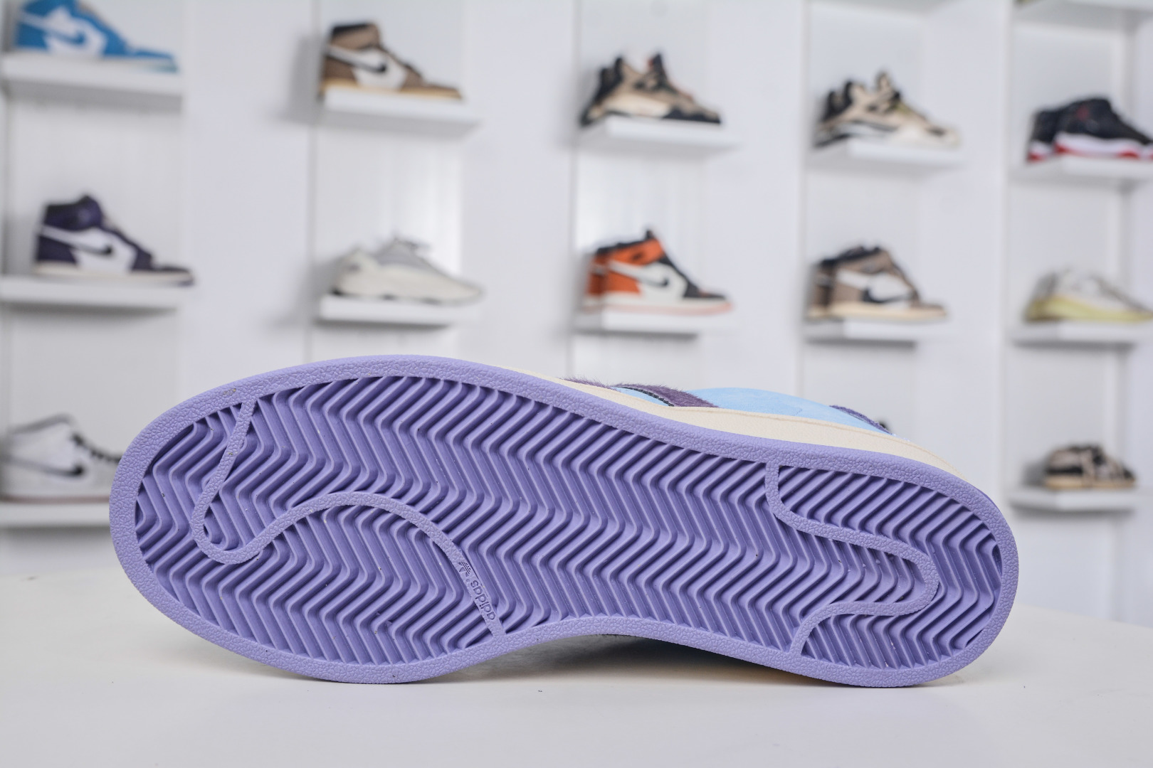 AD Originals Superstar 2 Shell Toe Sneakers - Light Blue & Purple, Premium Leather 6 cmp i1757868907574 3212 0 3