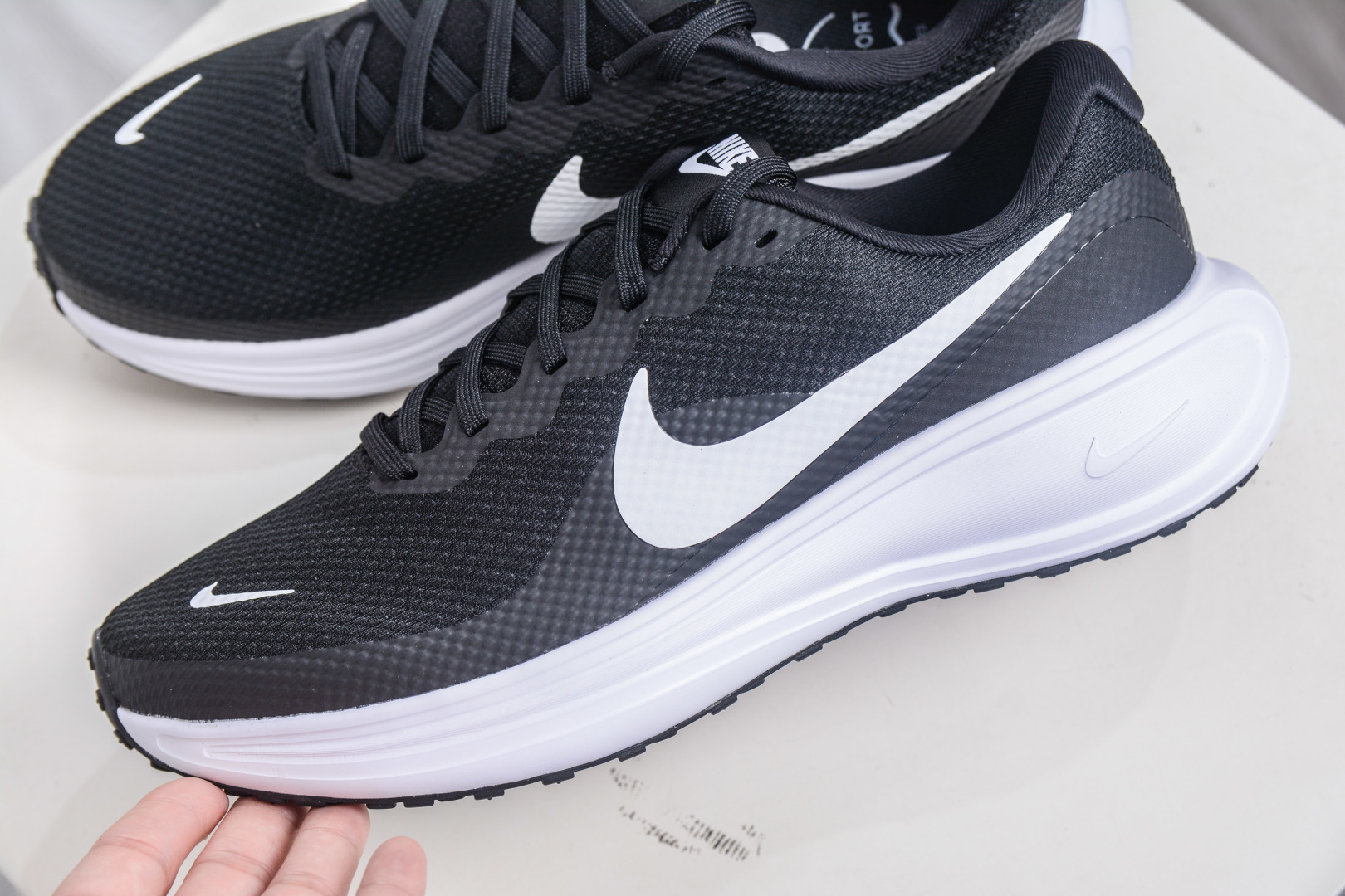 Nike Revolution 8 Black/White Running Shoes, Lightweight & Breathable Design 8 cmp i1757868979075 4740 0 6