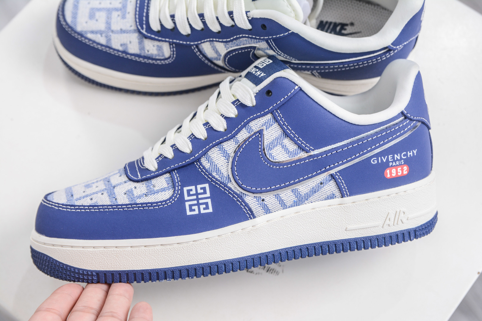 Nike Air Force 1 x Givenchy Deep Sea Blue Sneakers Limited Edition 8 cmp i1757869281822 2869 0 6