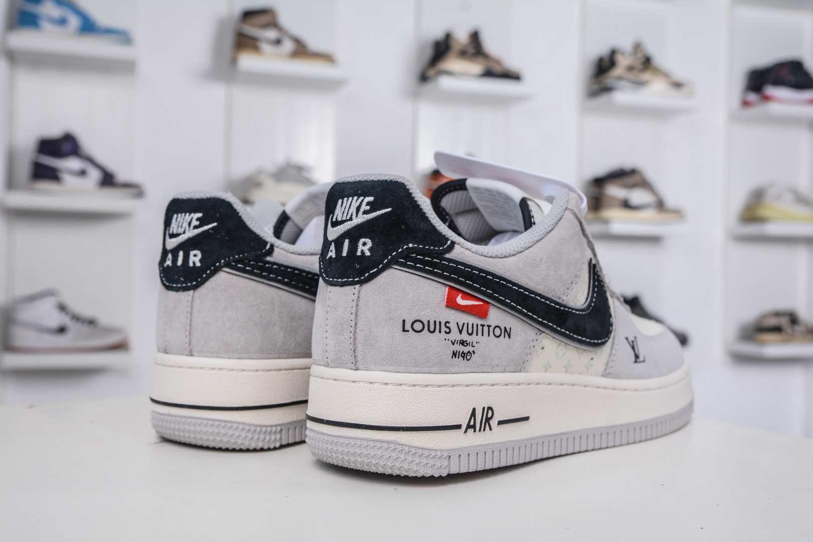 Nike Air Force 1 Low x Louis Vuitton Grey Black Sneakers Size 36-45 7 cmp i1757869344848 1661 0 5