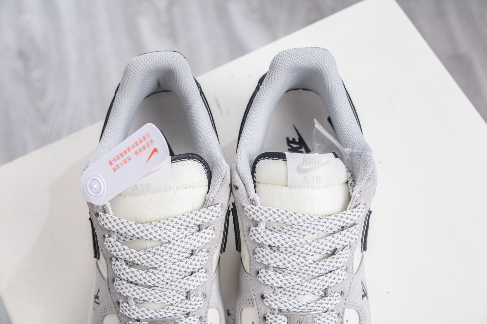 Nike Air Force 1 Low x Louis Vuitton Grey Black Sneakers Size 36-45 9 cmp i1757869344848 6691 0 7