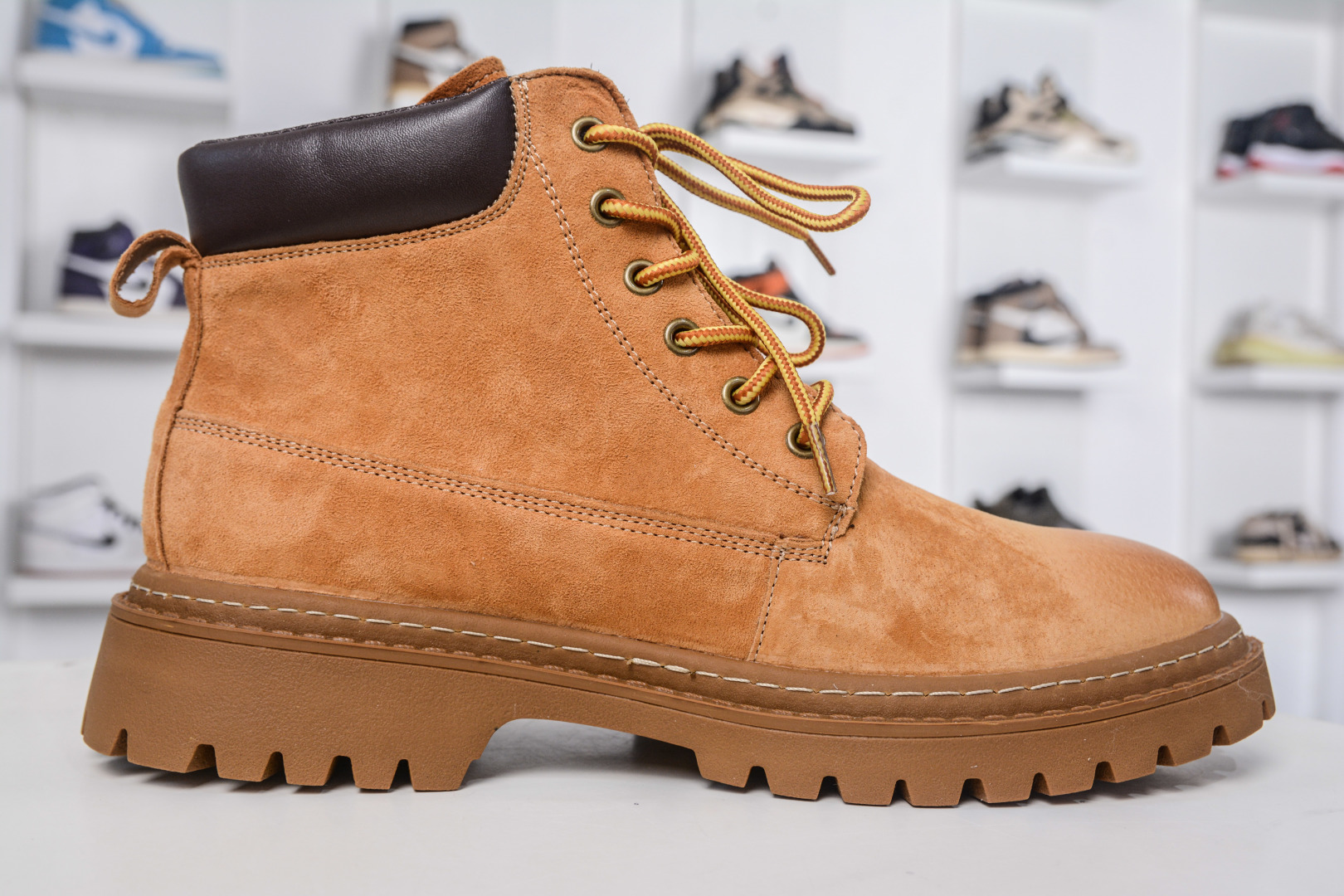 Timberland Outdoor Mid-Top Casual Yellow Boots - Premium Leather Comfort 3 cmp i1757869645599 6257 0 2