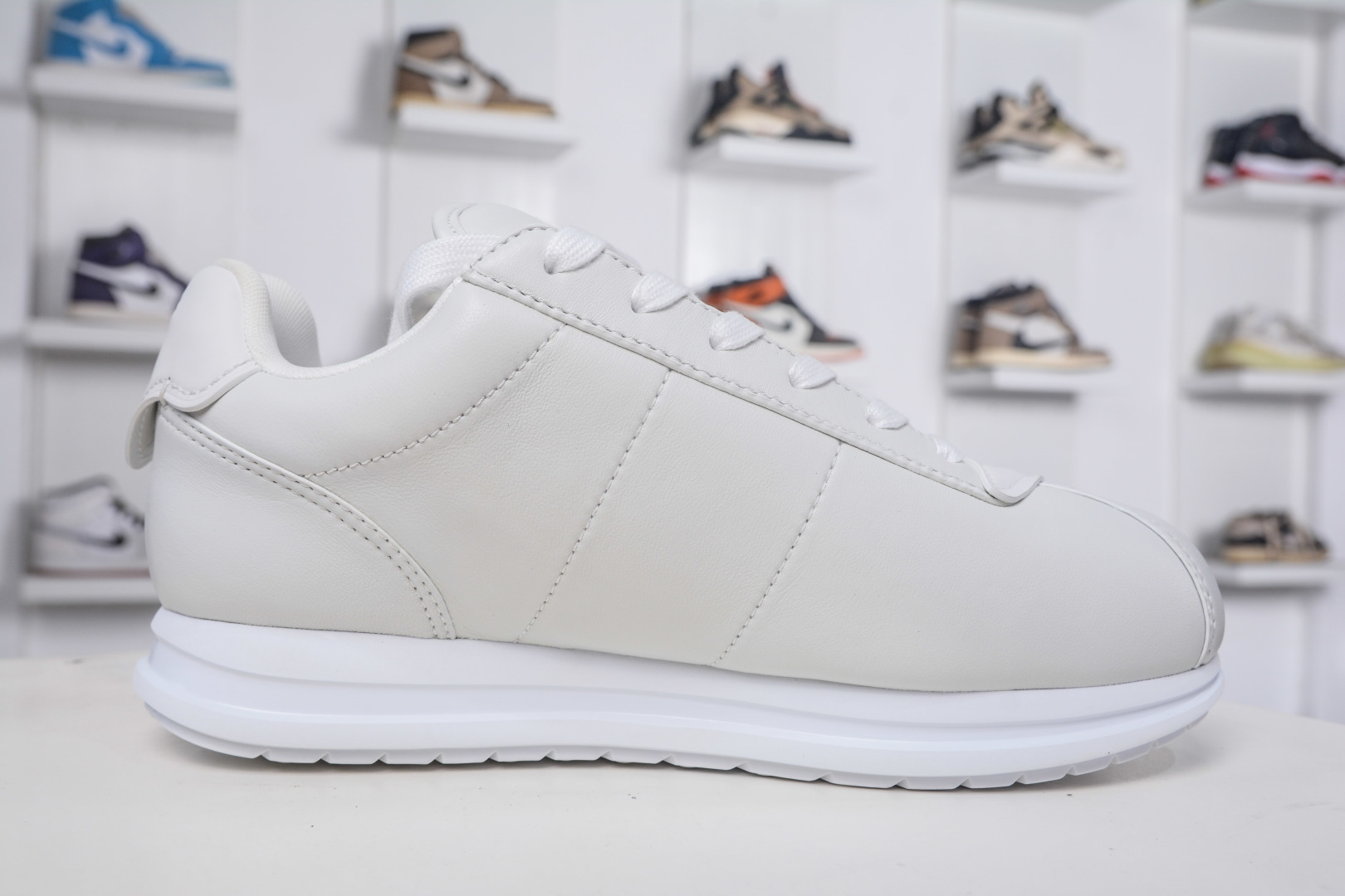 Louis Vuitton x Nigo Buttersoft White Leather Sneakers Athletic Shoes 4 cmp i1757870140673 2451 0 2