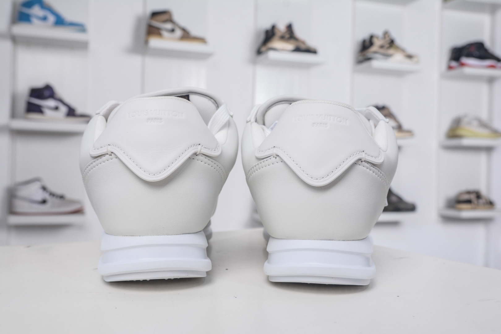 Louis Vuitton x Nigo Buttersoft White Leather Sneakers Athletic Shoes 3 cmp i1757870140673 2903 0 1