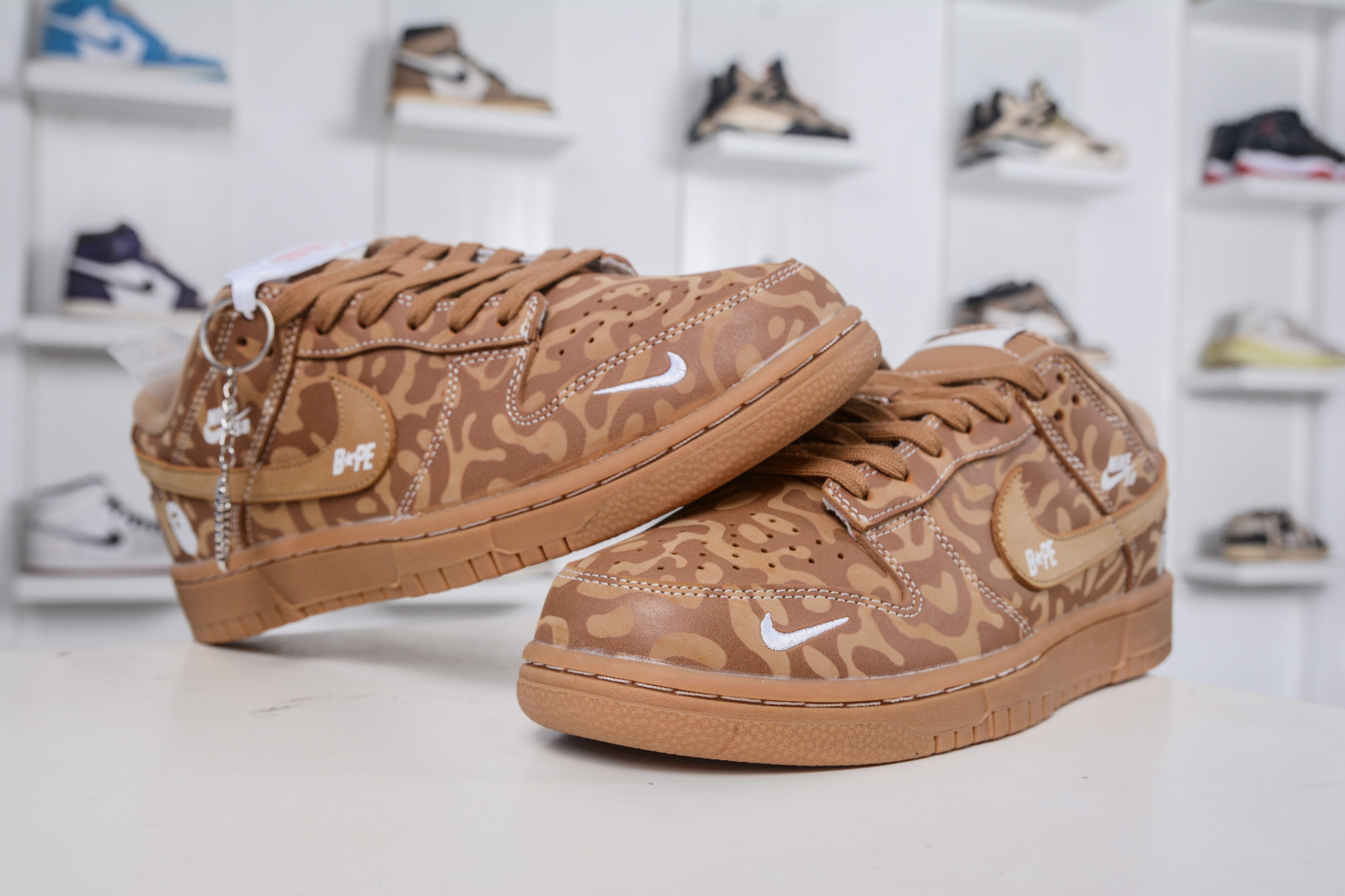 Nike SB Dunk Low x BAPE Wheat Brown: Premium Comfort and Exclusive Style 5 cmp i1757955454960 948 0 3