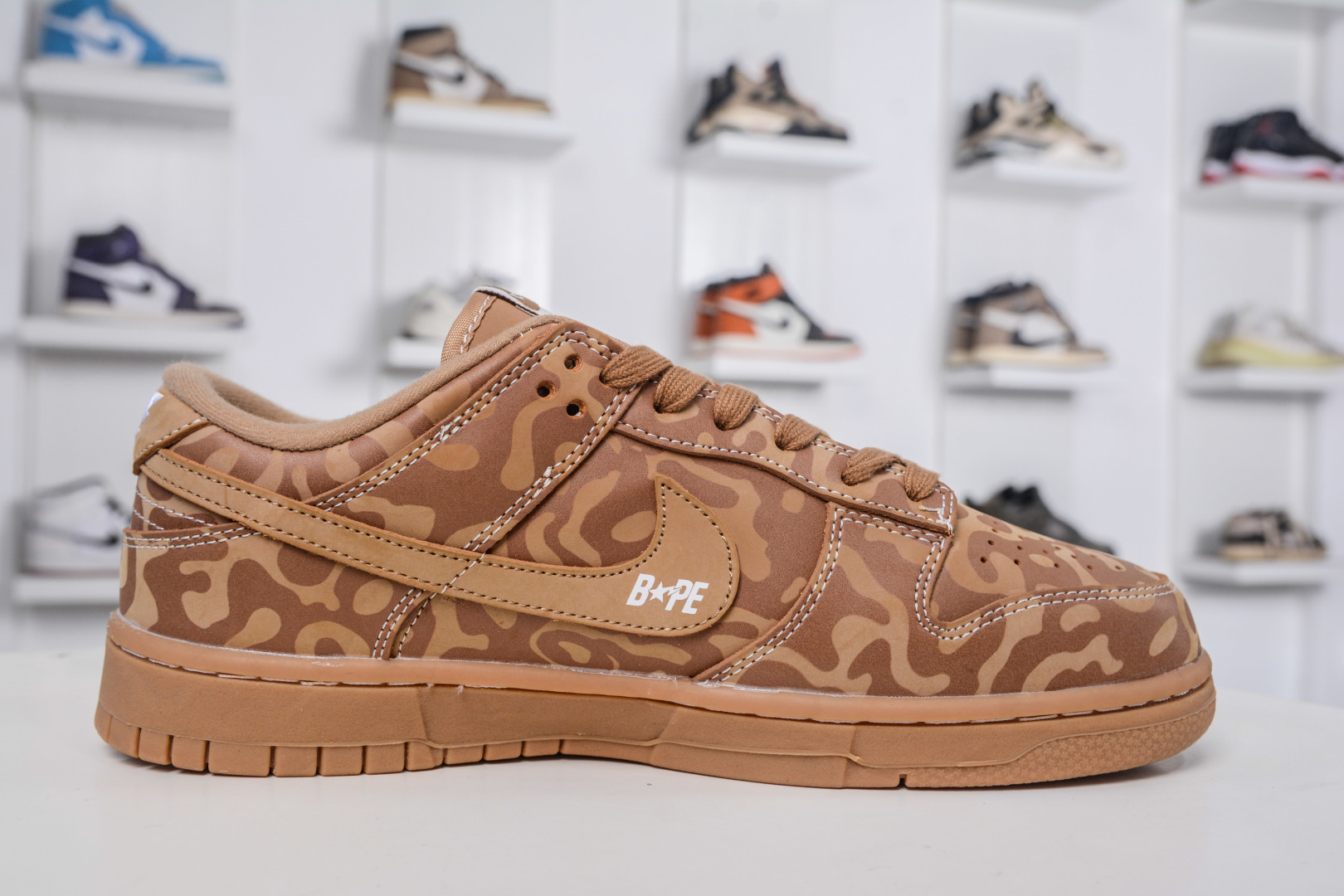Nike SB Dunk Low x BAPE Wheat Brown: Premium Comfort and Exclusive Style 4 cmp i1757955455015 9008 0 2