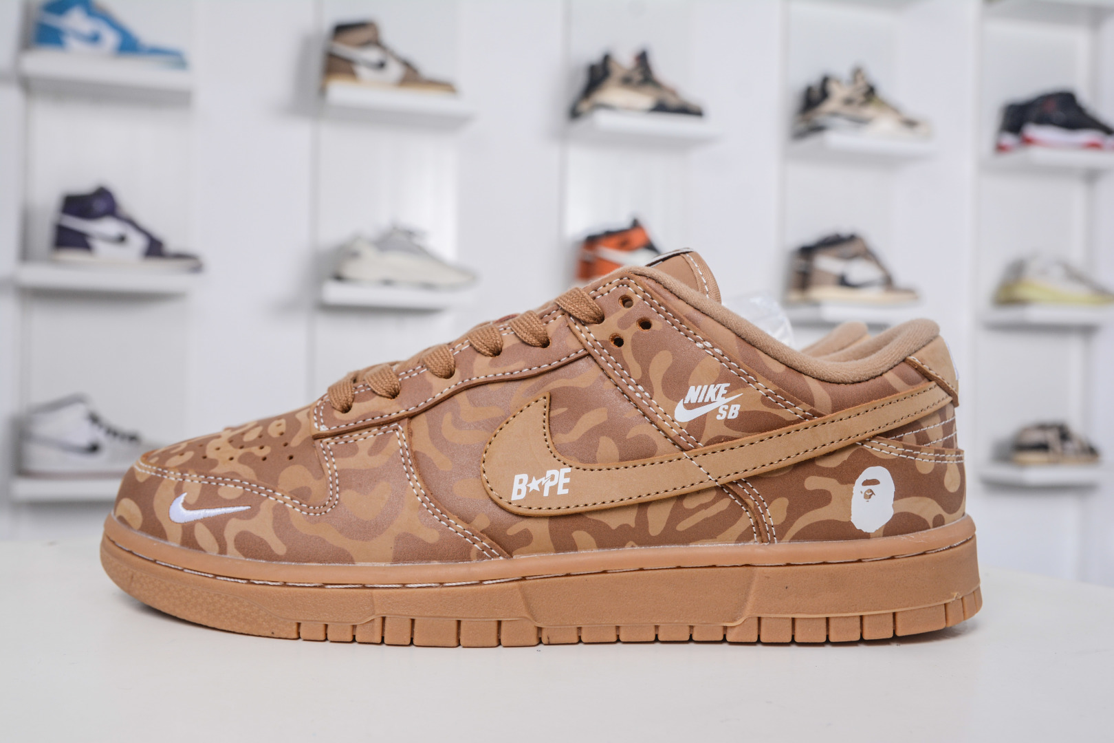 Nike SB Dunk Low x BAPE Wheat Brown: Premium Comfort and Exclusive Style 2 cmp i1757955455016 9116 0 0