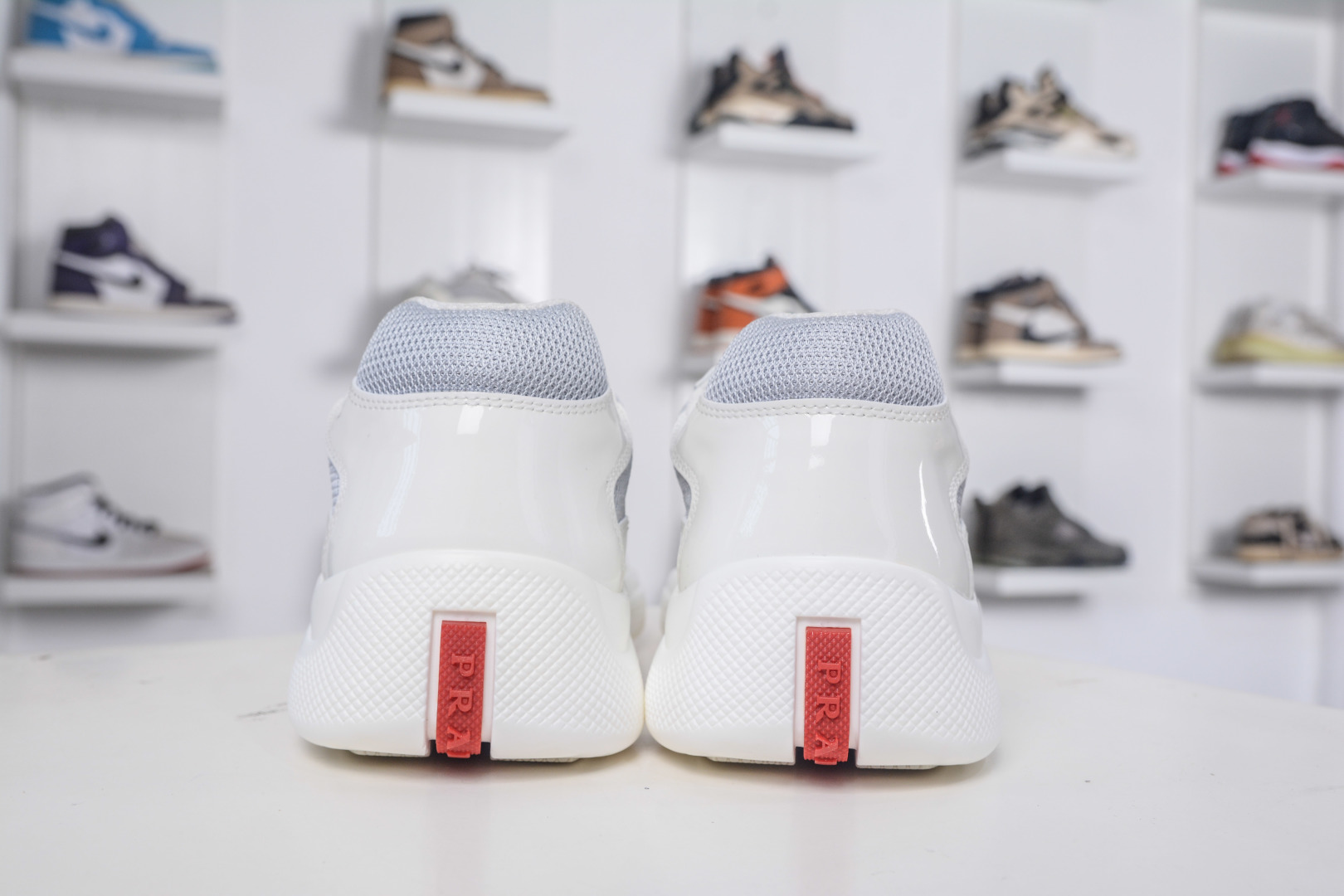 Prada Linea Rossa White Low-Top Sneakers, Lightweight & Flexible, Size 40-47 3 cmp i1757955695615 1809 0 1