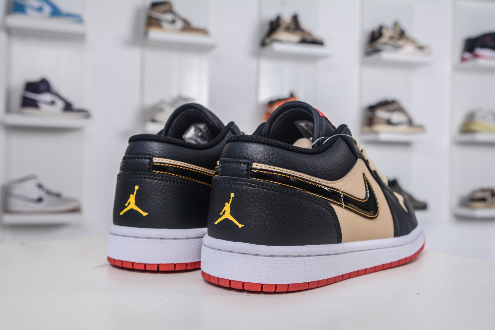 Air Jordan 1 Low Black Tan Leather, Stylish and Comfortable Sneaker for Everyday 6 cmp i1757955854678 3184 0 5