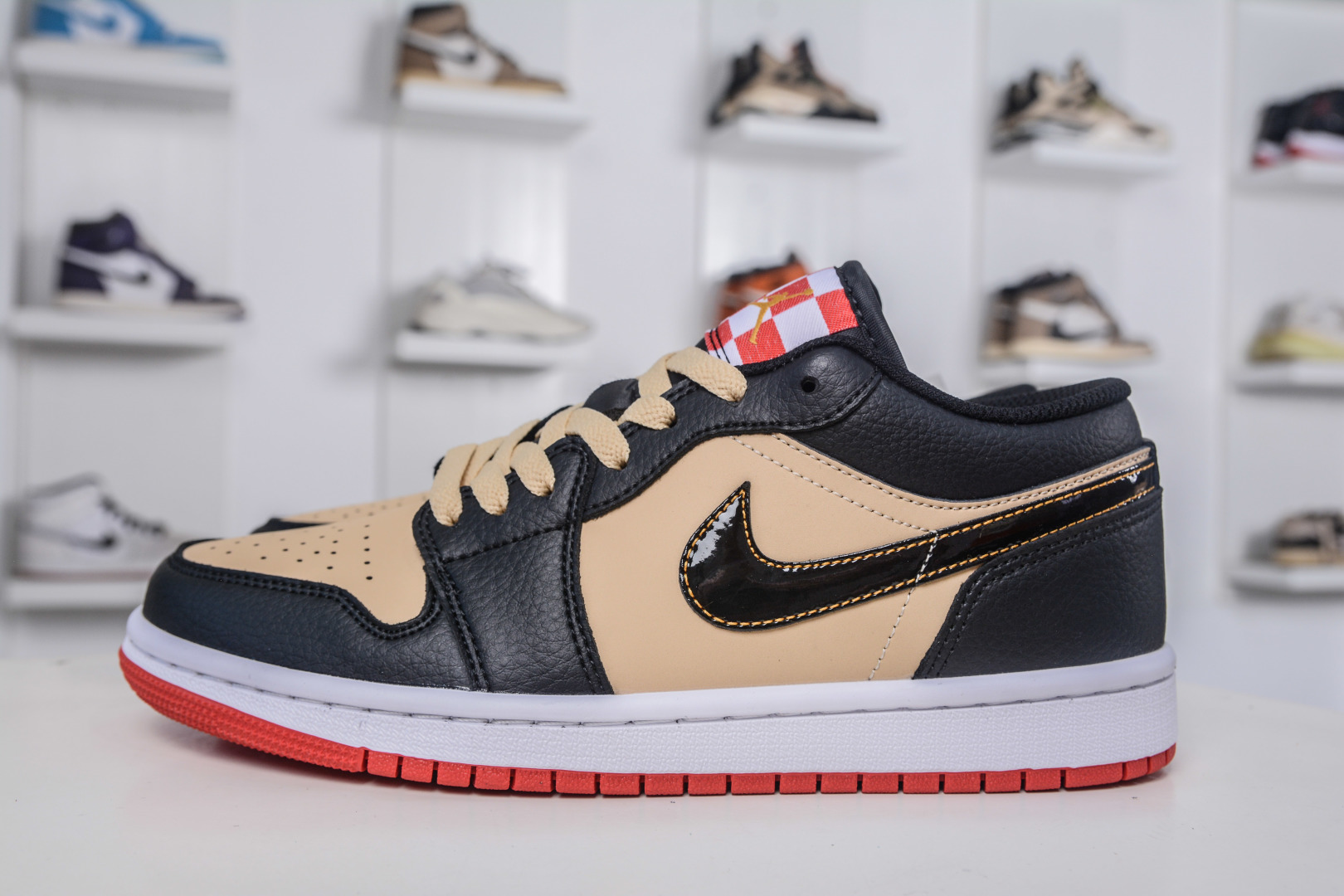 Air Jordan 1 Low Black Tan Leather, Stylish and Comfortable Sneaker for Everyday 1 cmp i1757955854678 9159 0 0