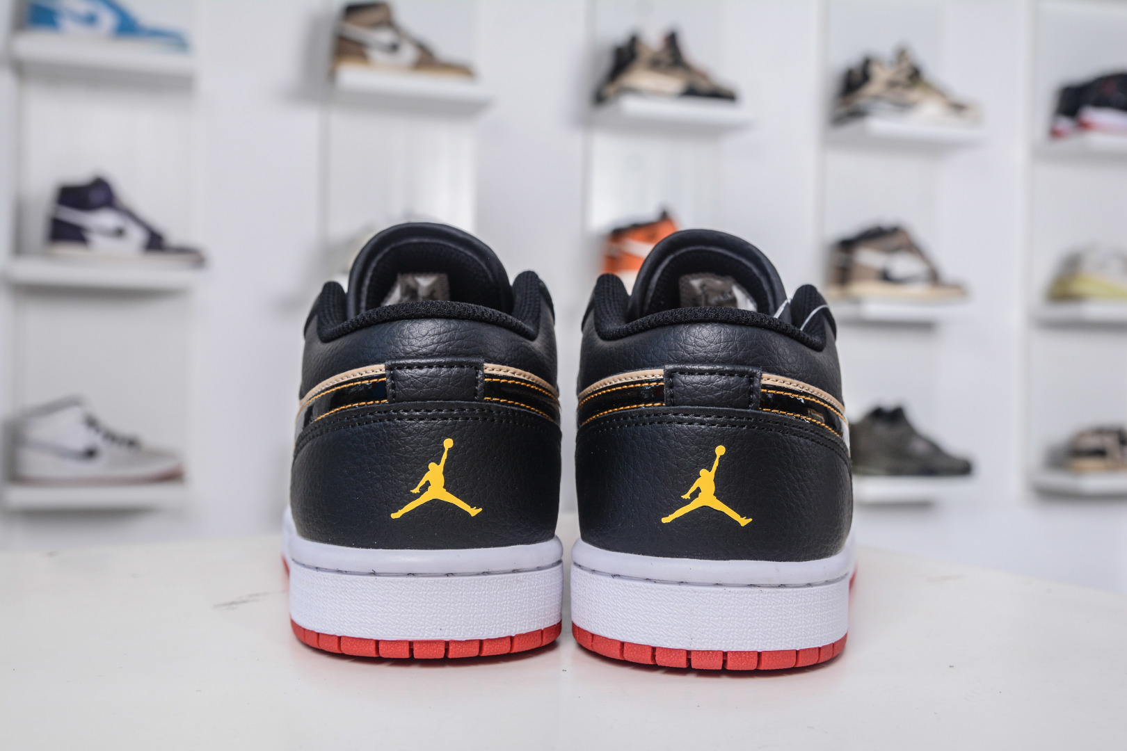 Air Jordan 1 Low Black Tan Leather, Stylish and Comfortable Sneaker for Everyday 2 cmp i1757955855926 6261 0 1