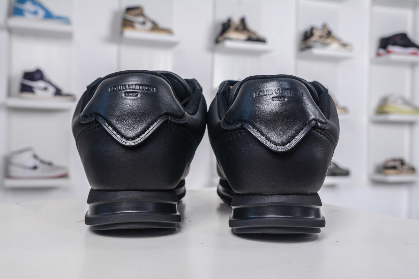 Louis Vuitton x Nigo Buttersoft Black Leather Sneakers - FW25 Collection 3 cmp i1757956287956 1855 0 0