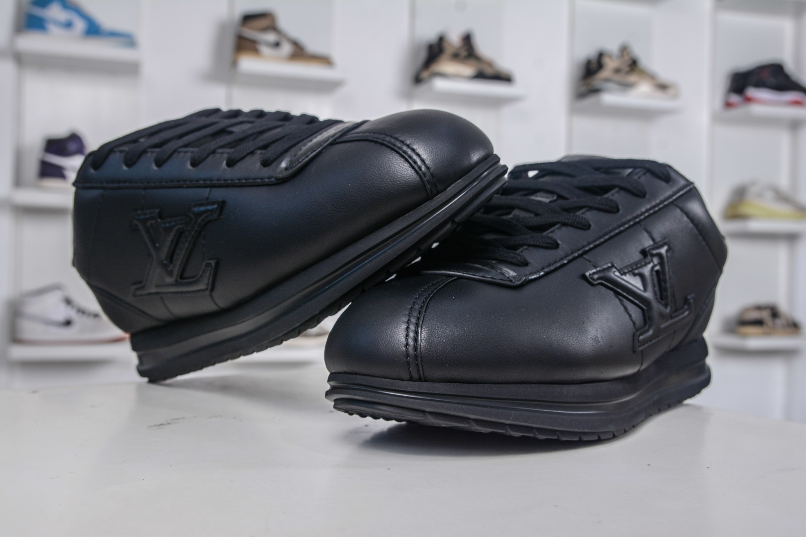 Louis Vuitton x Nigo Buttersoft Black Leather Sneakers - FW25 Collection 5 cmp i1757956288013 5463 0 2