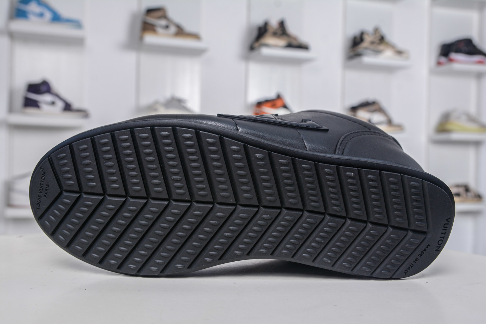 Louis Vuitton x Nigo Buttersoft Black Leather Sneakers - FW25 Collection 6 cmp i1757956288013 6413 0 3