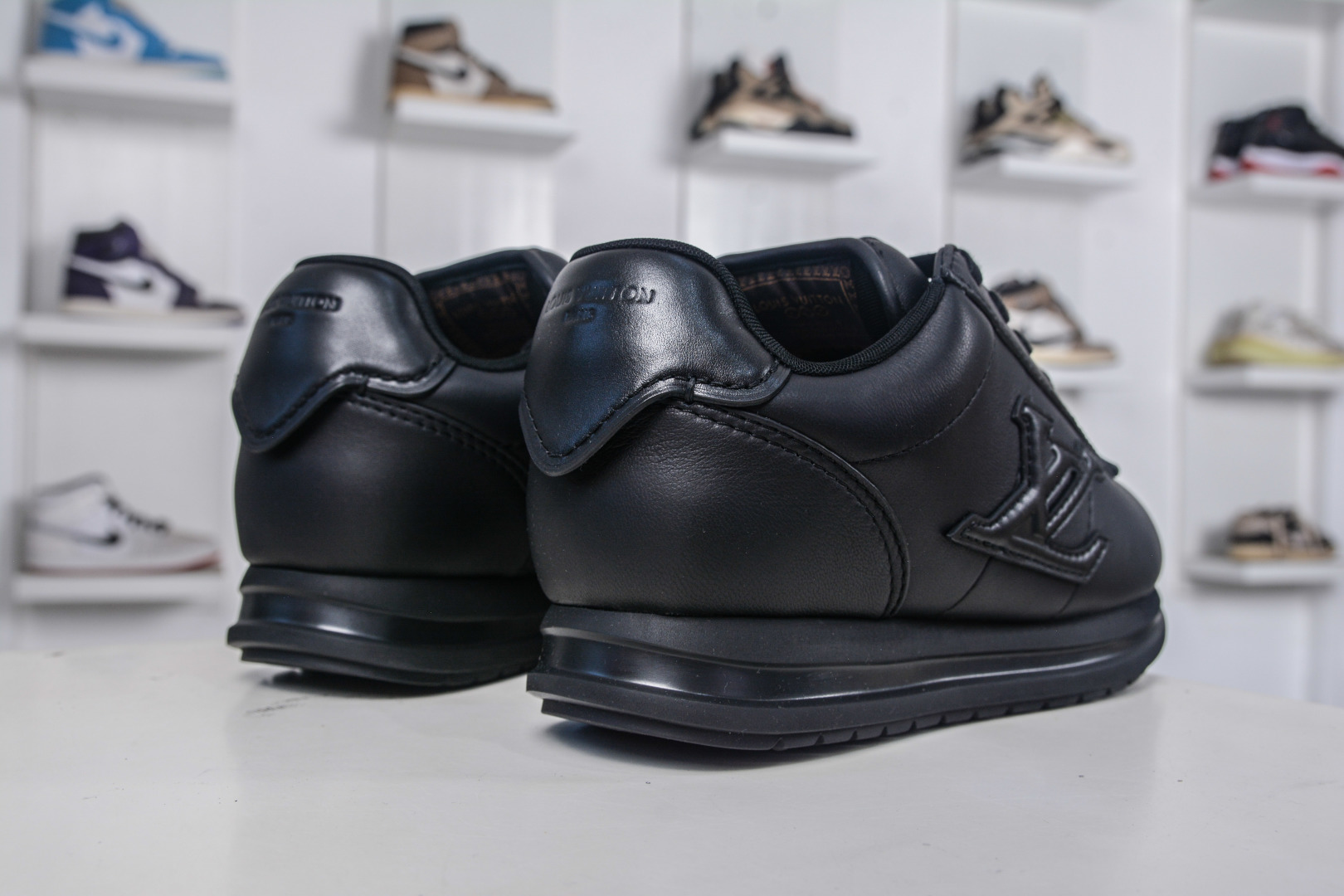 Louis Vuitton x Nigo Buttersoft Black Leather Sneakers - FW25 Collection 7 cmp i1757956289397 9950 0 4