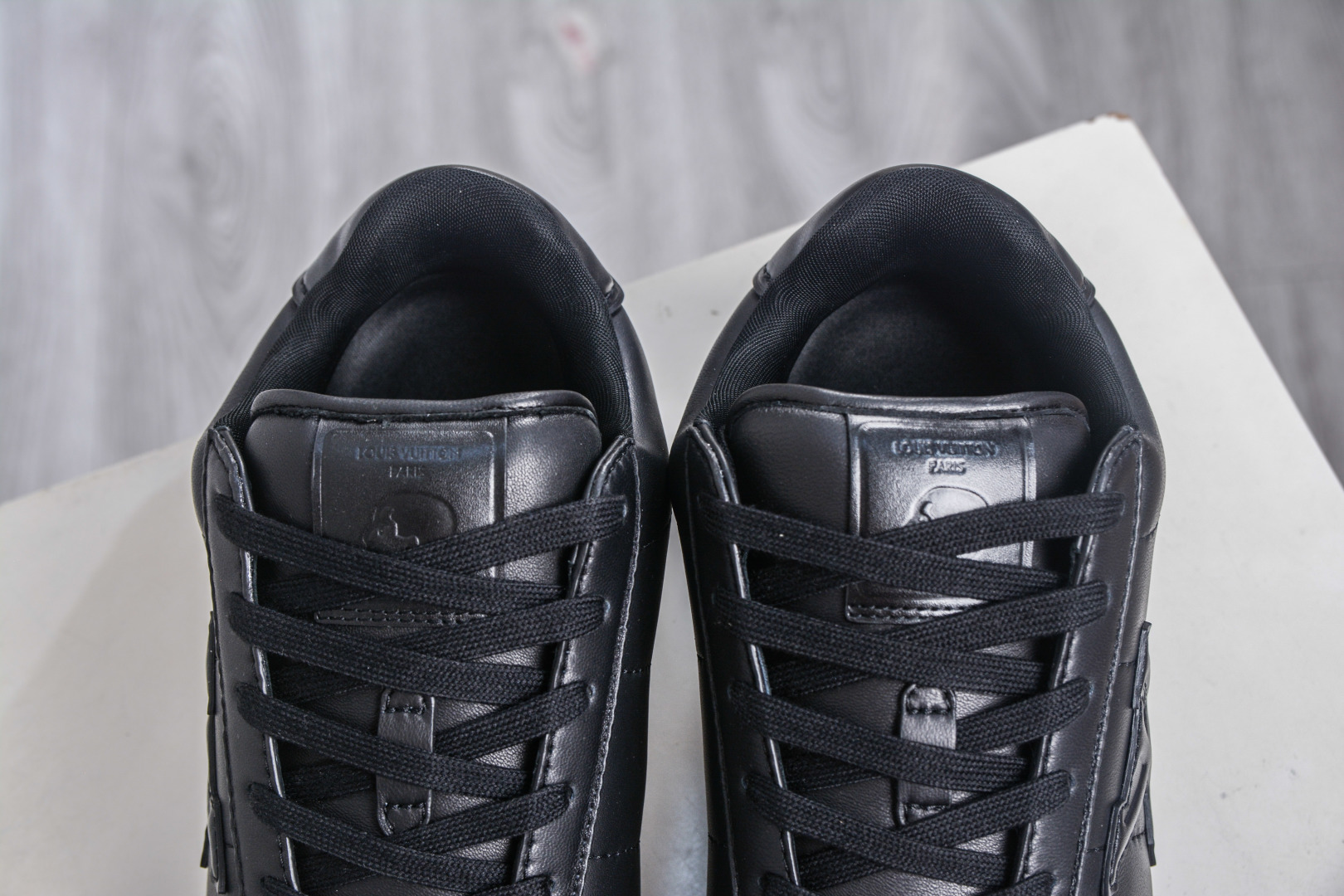 Louis Vuitton x Nigo Buttersoft Black Leather Sneakers - FW25 Collection 9 cmp i1757956289406 2612 0 6
