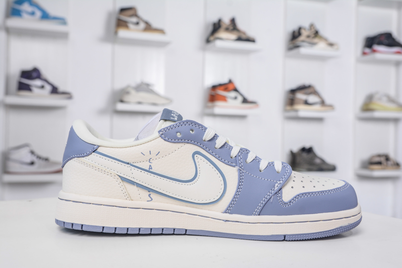 TS x Air Jordan 1 Low LABUBU - White & Blue Custom Sneakers with Air Cushion 4 cmp i1758039551819 4381 0 2