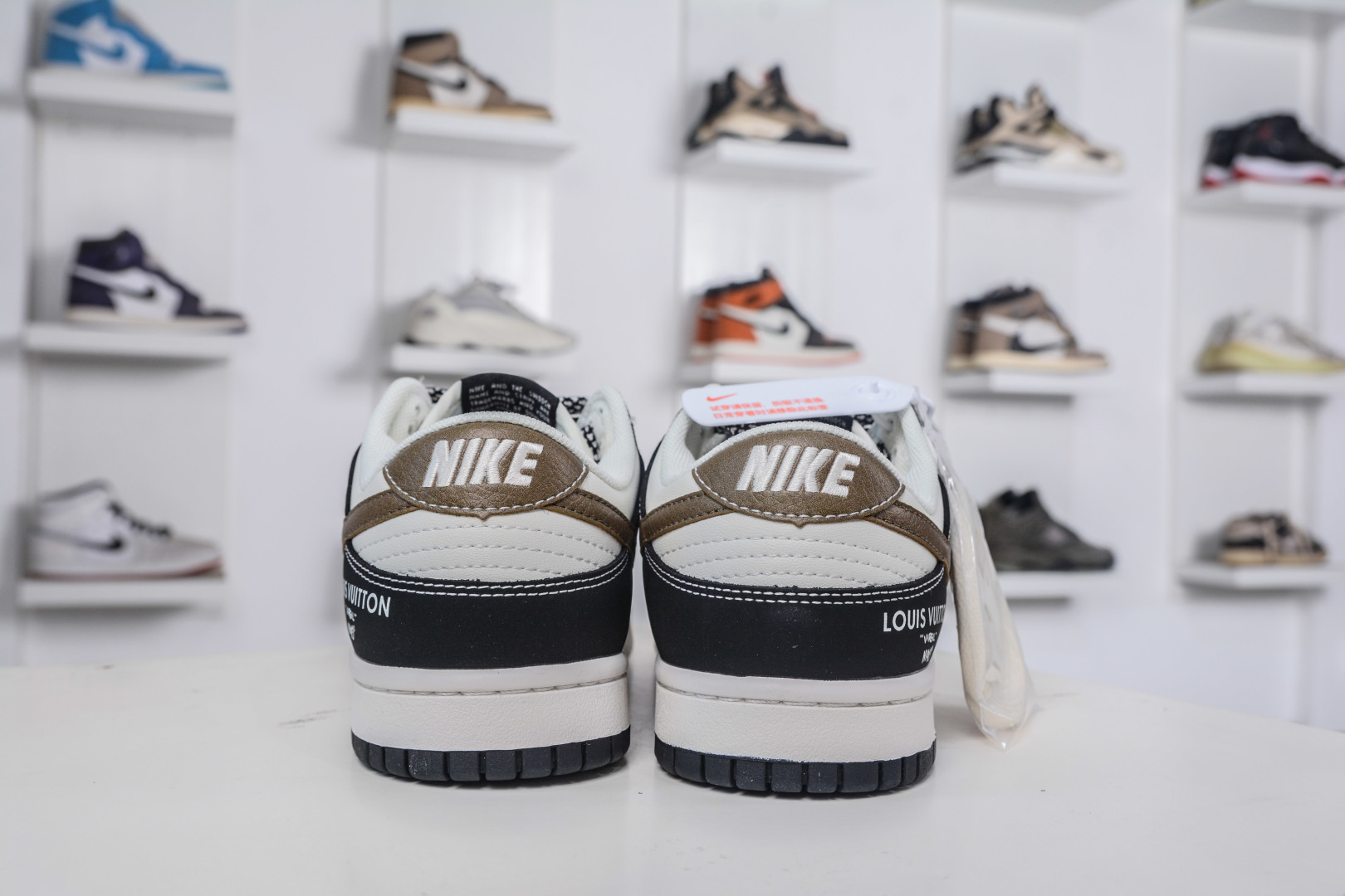 Nike SB Dunk Low x Louis Vuitton Collab Black White Brown, Premium Quality 3 cmp i1758039919202 1327 0 1