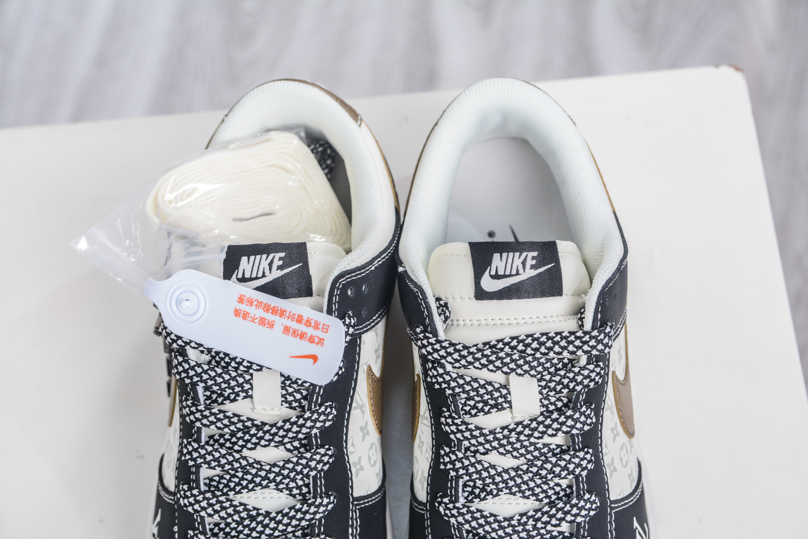 Nike SB Dunk Low x Louis Vuitton Collab Black White Brown, Premium Quality 9 cmp i1758039919259 7540 0 7