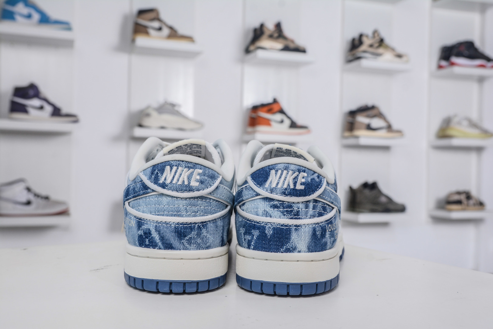 Nike SB Dunk Low x Louis Vuitton Collab Denim Sneakers - Limited Edition 2 cmp i1758039987298 2179 0 1