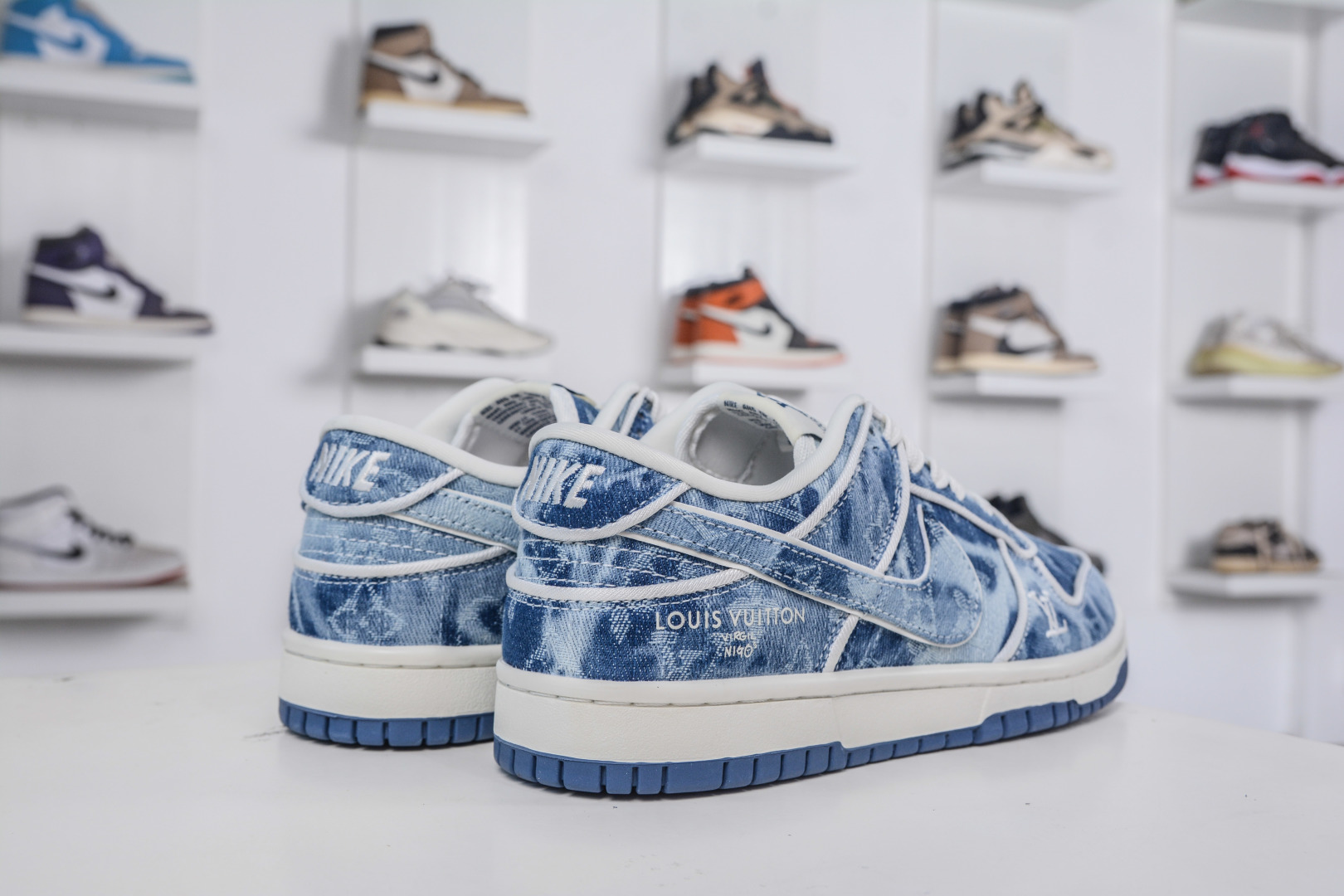 Nike SB Dunk Low x Louis Vuitton Collab Denim Sneakers - Limited Edition 6 cmp i1758039988850 6794 0 5