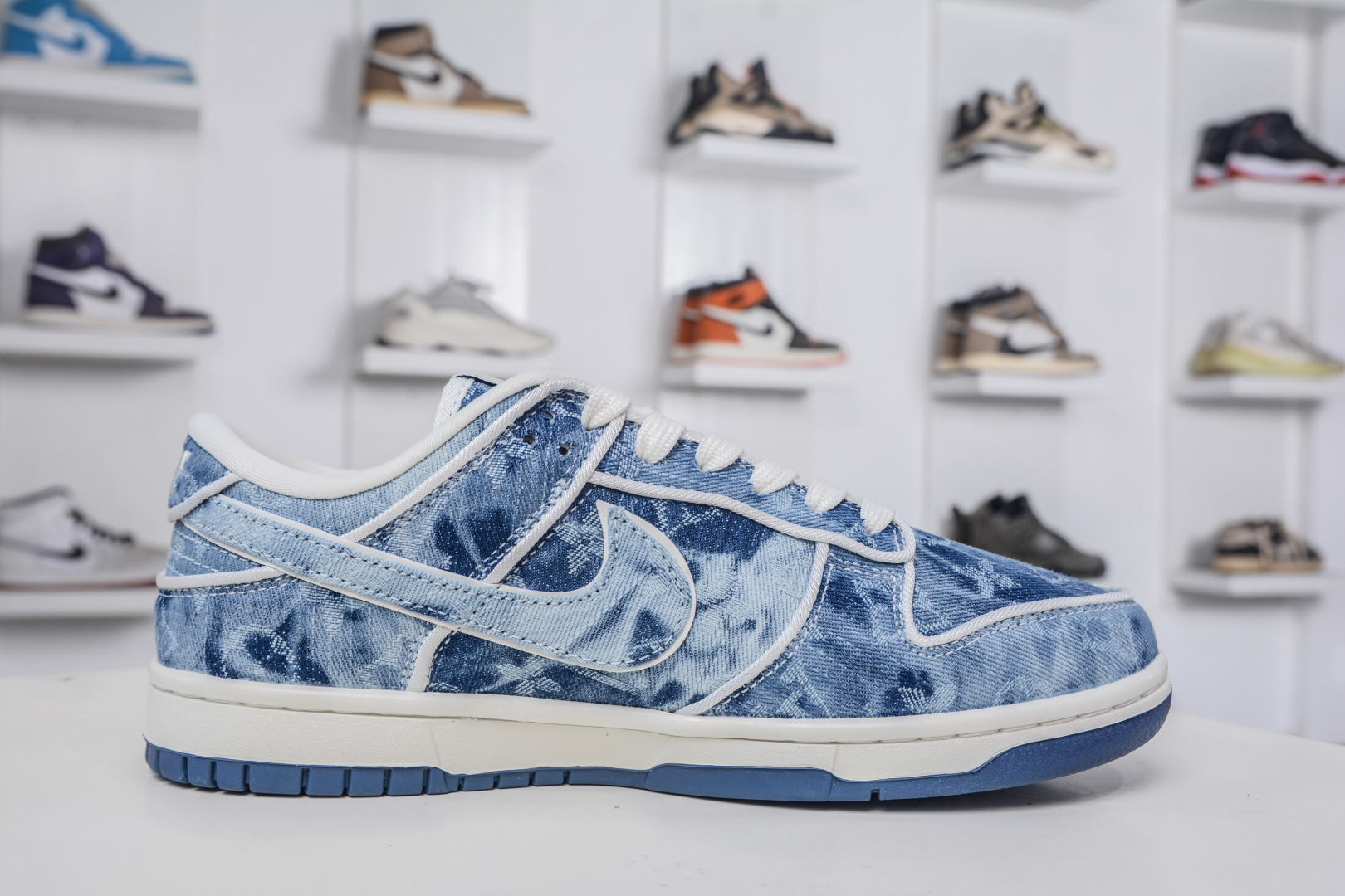 Nike SB Dunk Low x Louis Vuitton Collab Denim Sneakers - Limited Edition 3 cmp i1758039988868 3213 0 2