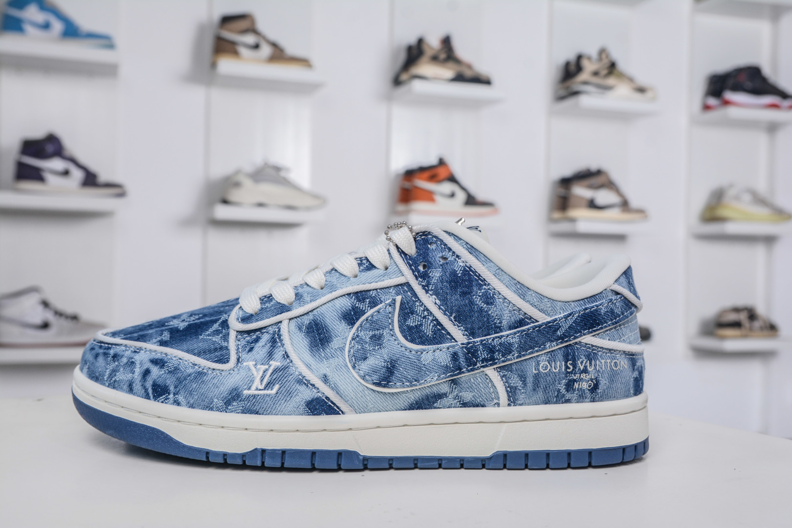 Nike SB Dunk Low x Louis Vuitton Collab Denim Sneakers - Limited Edition 1 cmp i1758039988868 942 0 0