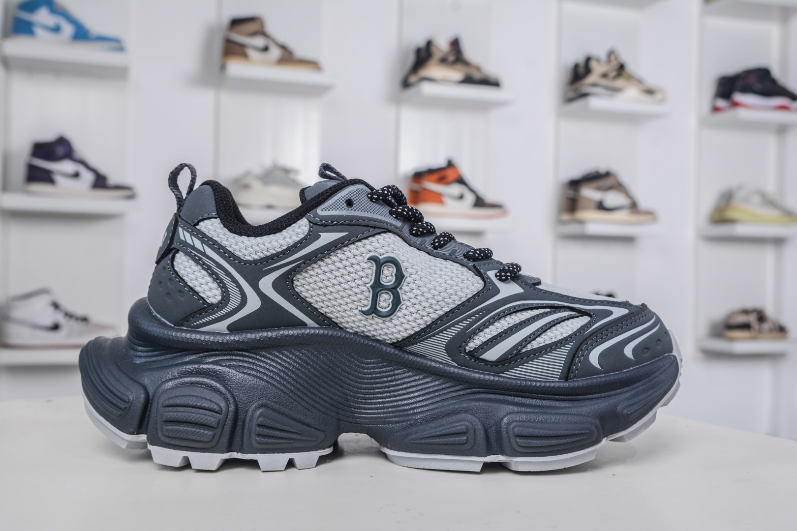 MLB Curve Runner Mono Mesh New York Yankees Fashion Chunky Sneakers 4 cmp i1758040187199 7906 0 2