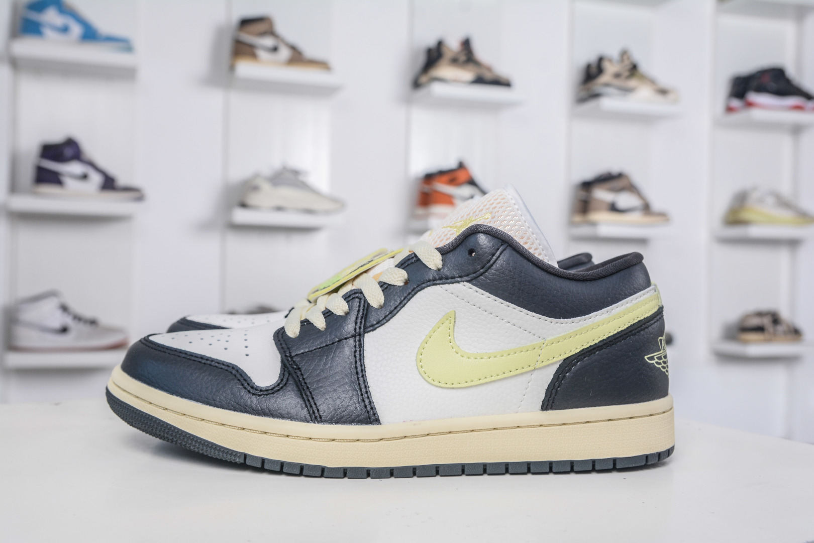 Air Jordan 1 Low White Black Electric Green - Iconic Style & Comfort 2 cmp i1758040310734 223 0 0