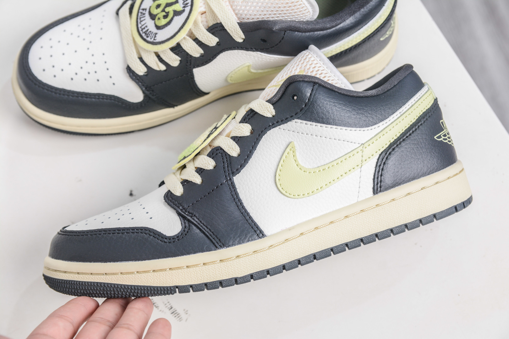 Air Jordan 1 Low White Black Electric Green - Iconic Style & Comfort 8 cmp i1758040310735 6361 0 6