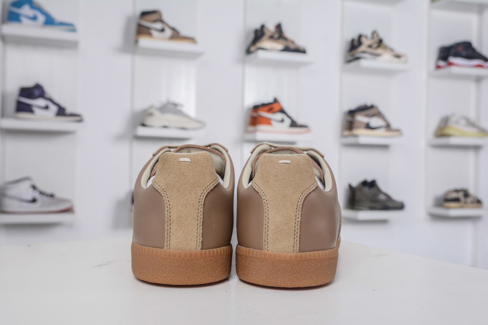Maison Margiela Replica Sneakers - Calfskin Leather, Suede, and Rubber Sole 3 cmp i1758040775996 5655 0 1
