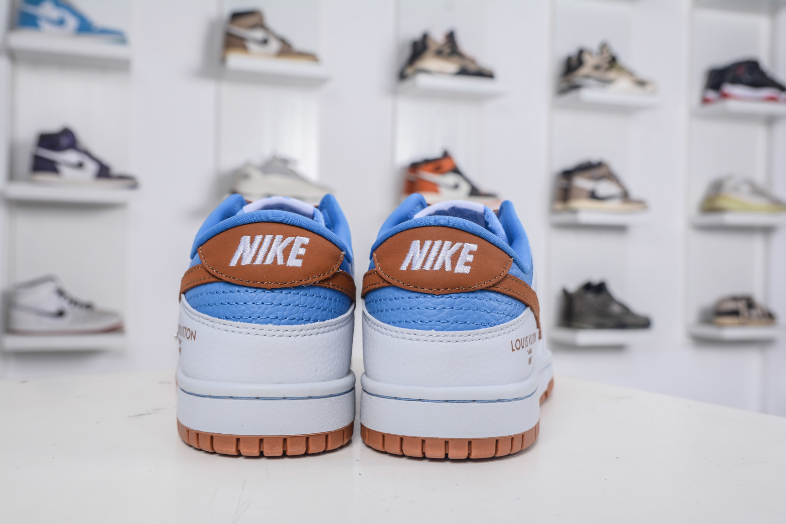 Nike SB Dunk Low x Louis Vuitton LV联名-白蓝棕 SC0601-474