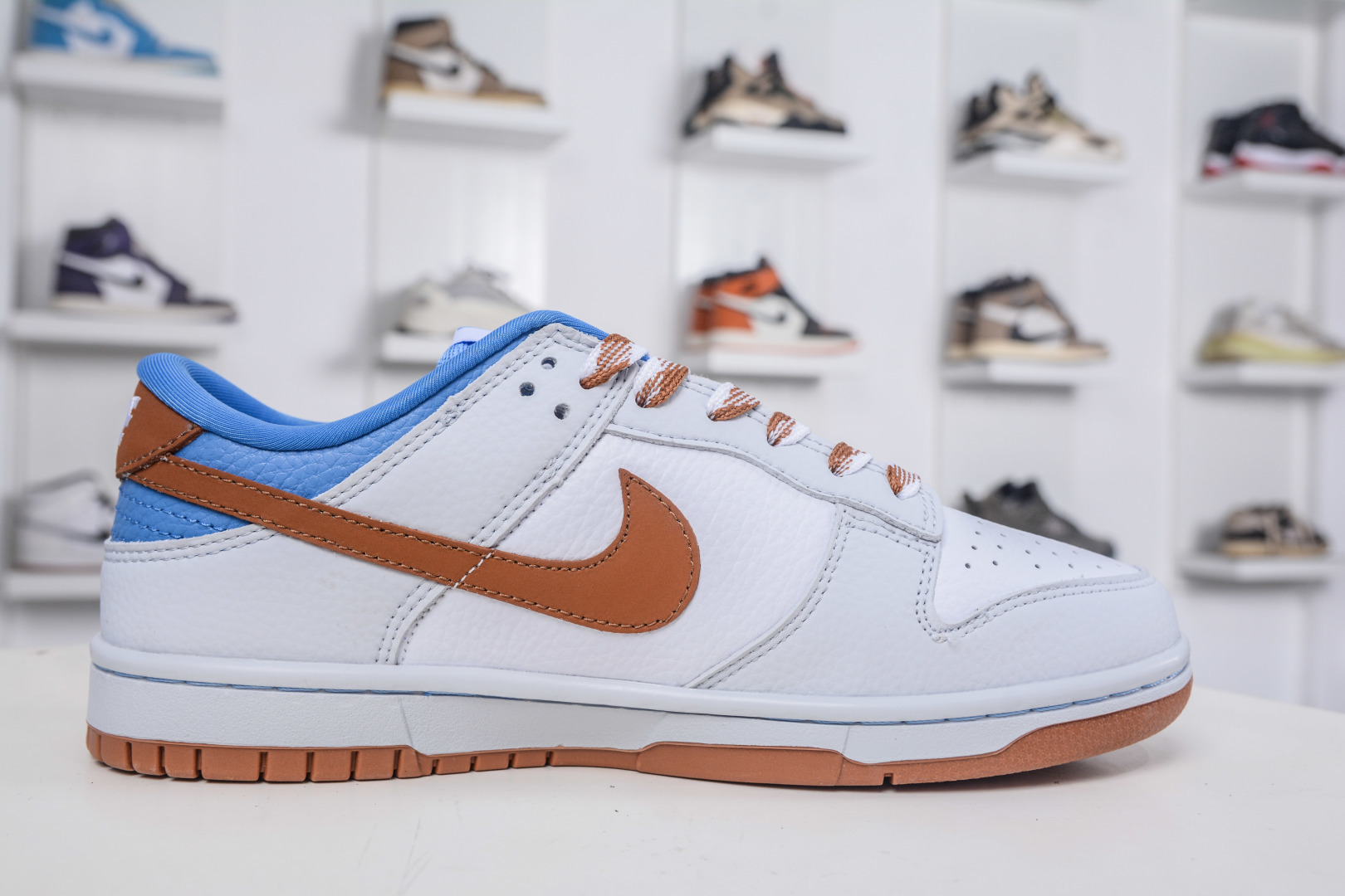 Nike SB Dunk Low x Louis Vuitton LV联名-白蓝棕 SC0601-474