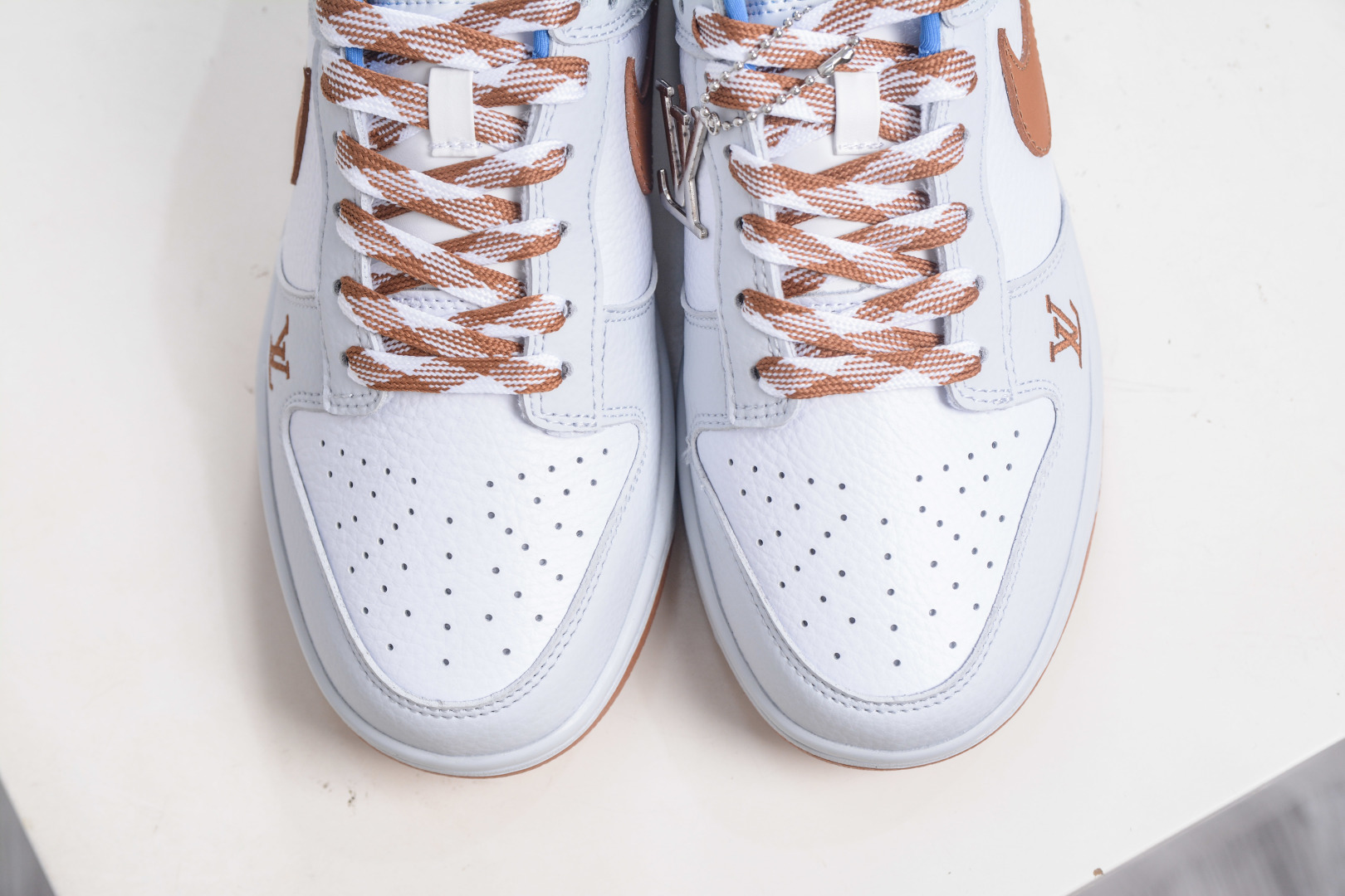 Nike SB Dunk Low x Louis Vuitton LV联名-白蓝棕 SC0601-474