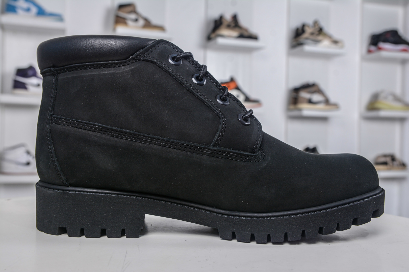 310 顶级 添柏岚/天伯伦 Timberland 踢不烂/经典款中帮黑色32085