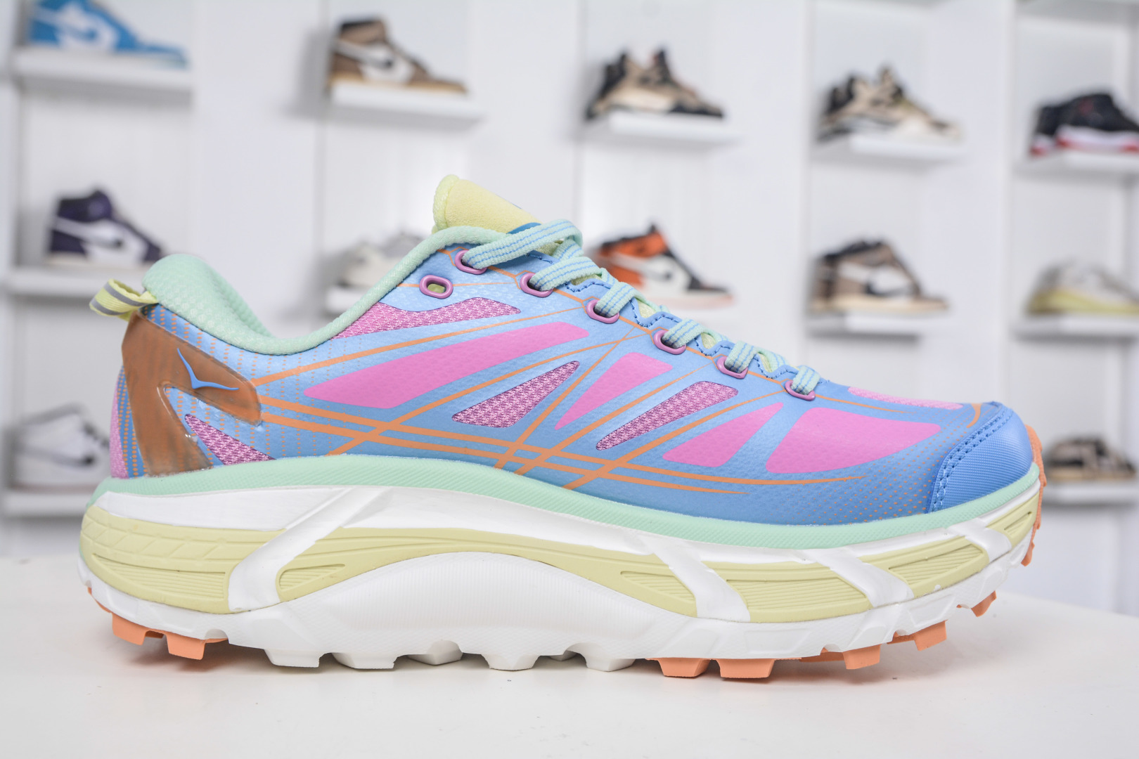 210 X版 HOKA ONE ONE Mafate Speed 2 Low 轻量低帮户外越野跑鞋 户外山脉越野轻量运动跑鞋 1126851/CAAB