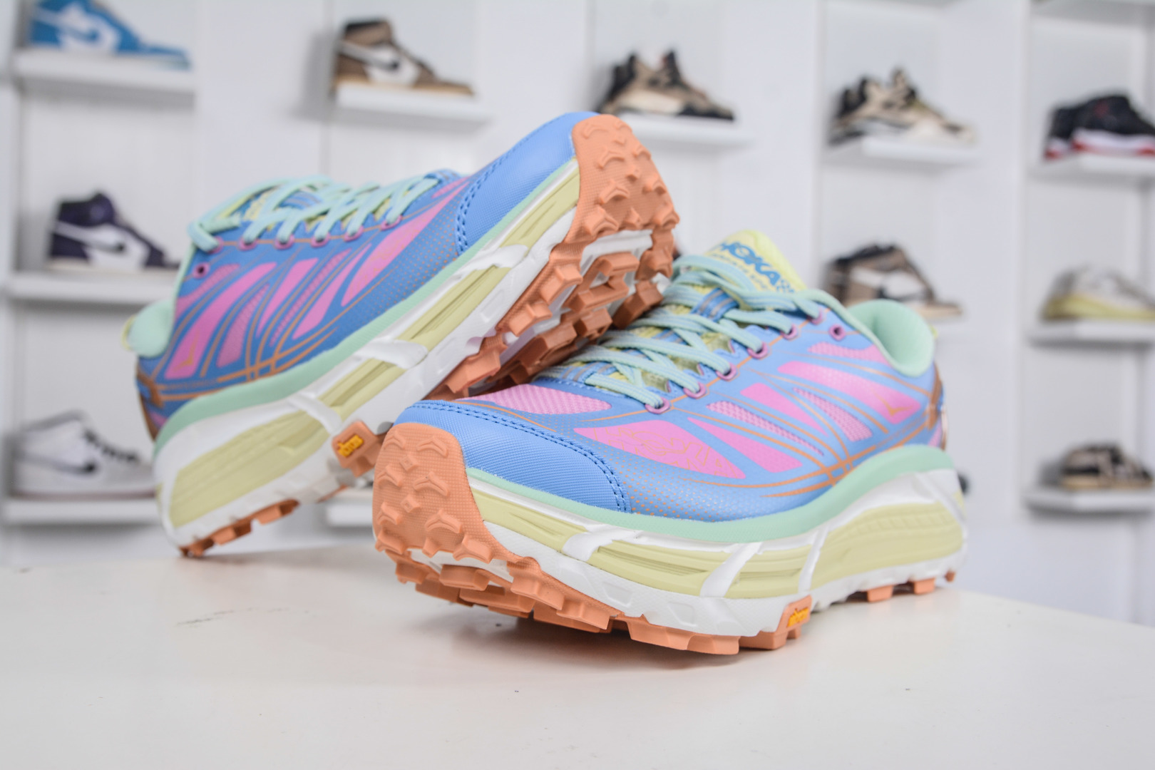 210 X版 HOKA ONE ONE Mafate Speed 2 Low 轻量低帮户外越野跑鞋 户外山脉越野轻量运动跑鞋 1126851/CAAB