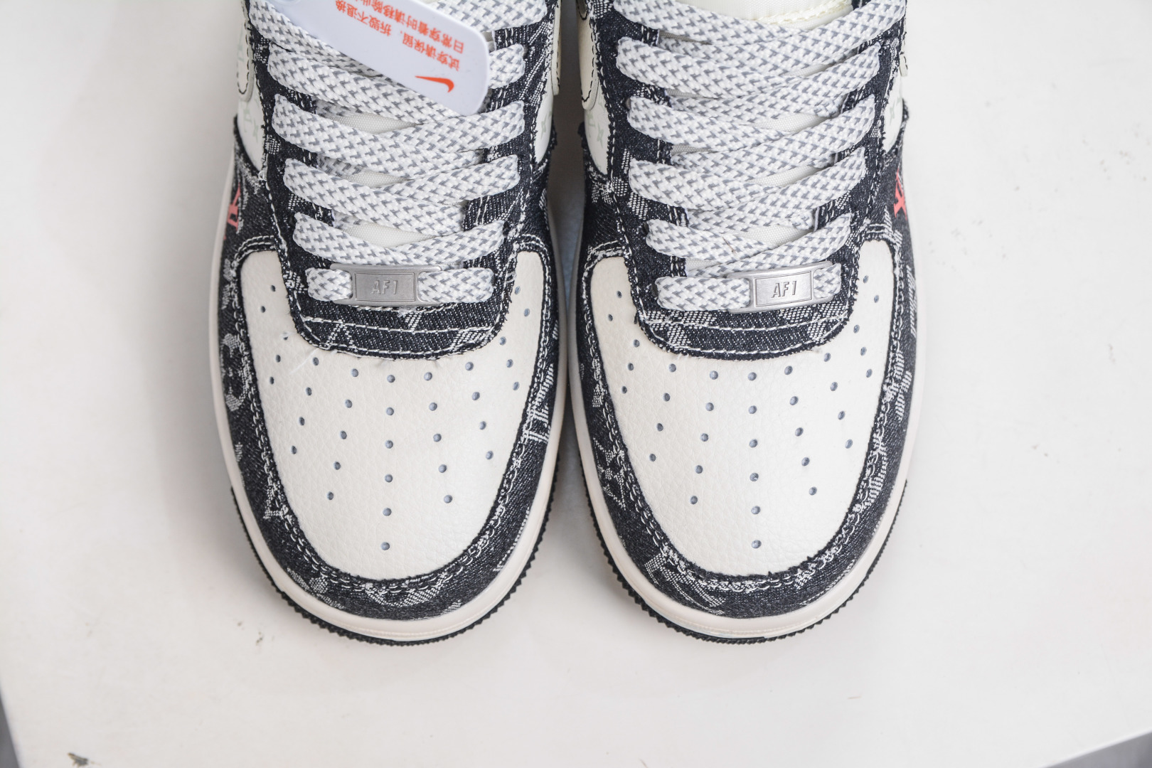 260 Nike Air Force 1 Low 07 x Louis Vuitton LV联名-牛仔米黑缝线 MZ9588-815-Chinese UA Cheap High Quatity Brand Clothes Bags handbags Sneakers wholesale wholesaler seller from China Factory suppliers Fashion Clothing Shoes best Quality Beautiful Price 260 Nike Air Force 1 Low 07 x Louis Vuitton LV联名-牛仔米黑缝线 MZ9588-815