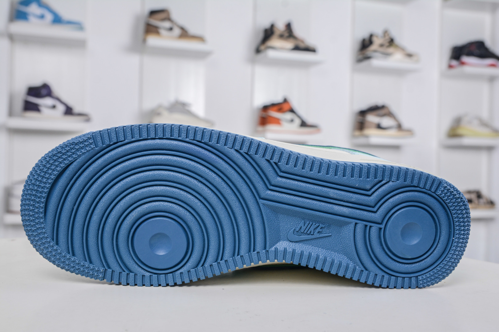 Nike Air Force 1 Low 07 x Louis Vuitton x Supreme LVSUP联名-白蓝 YF9511-809