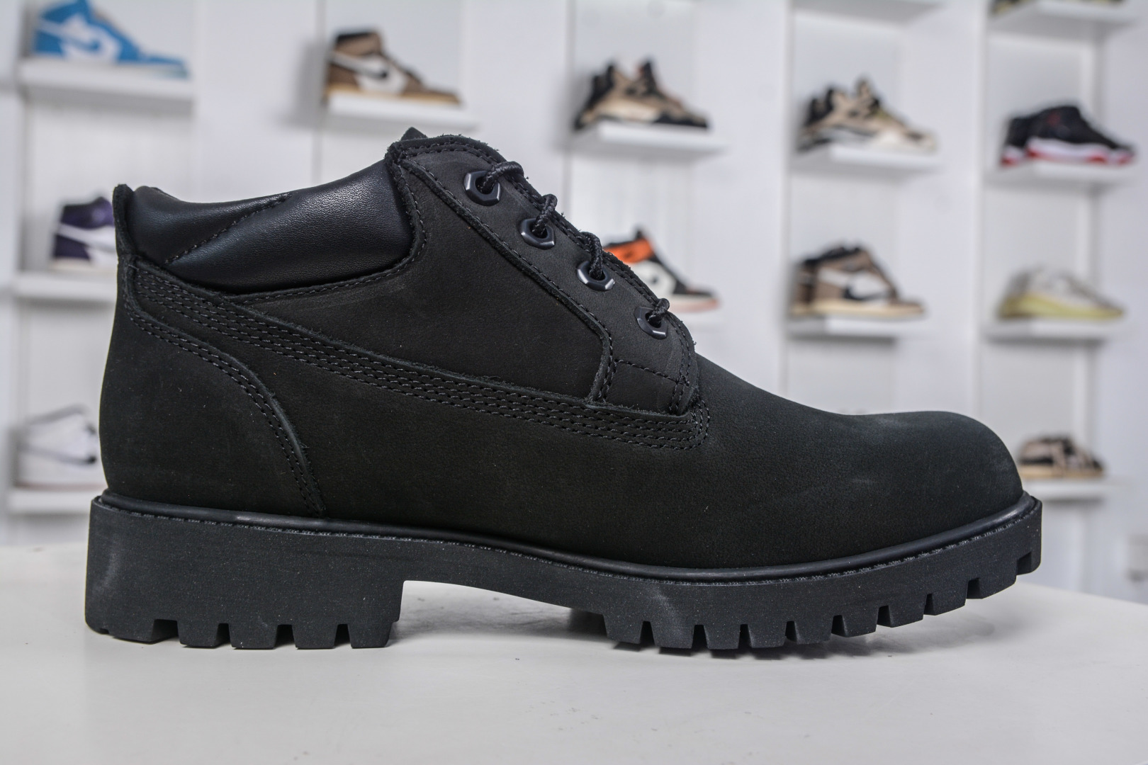 Timberland Men's Black Nubuck Leather Low-Cut Ankle Boots - Size 40-45 3 cmp i1758211656015 5011 0 2