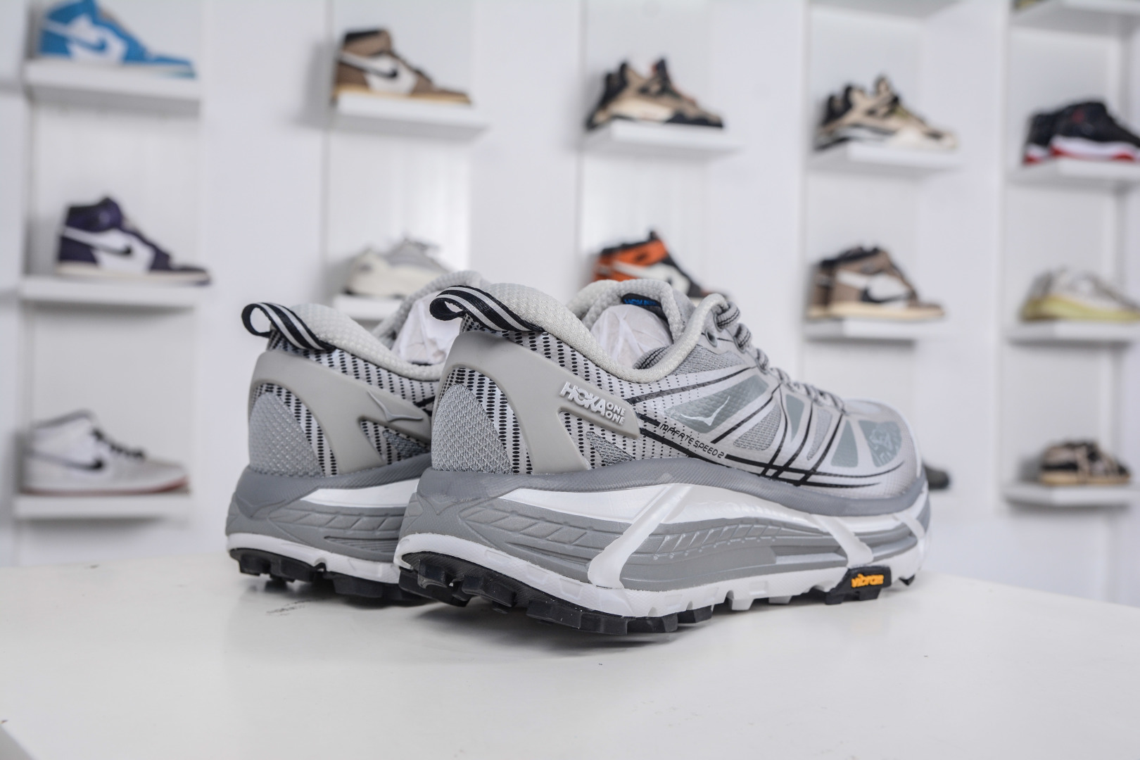 Hoka One One Mafate Speed 2 Low Lightweight Trail Running Shoes - Grey 7 cmp i1758211822733 5978 0 5