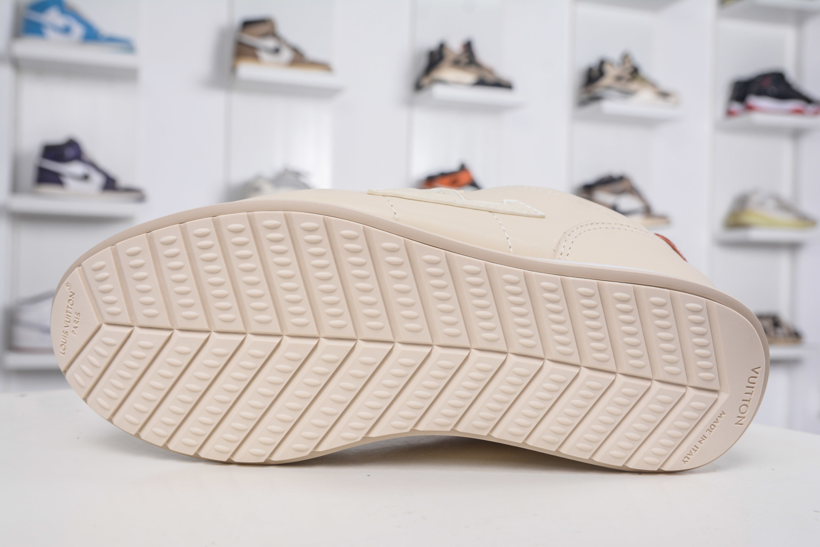 Louis Vuitton x Nigo Buttersoft Cream Leather Sneakers Casual Shoes 6 cmp i1758212268747 4926 0 4