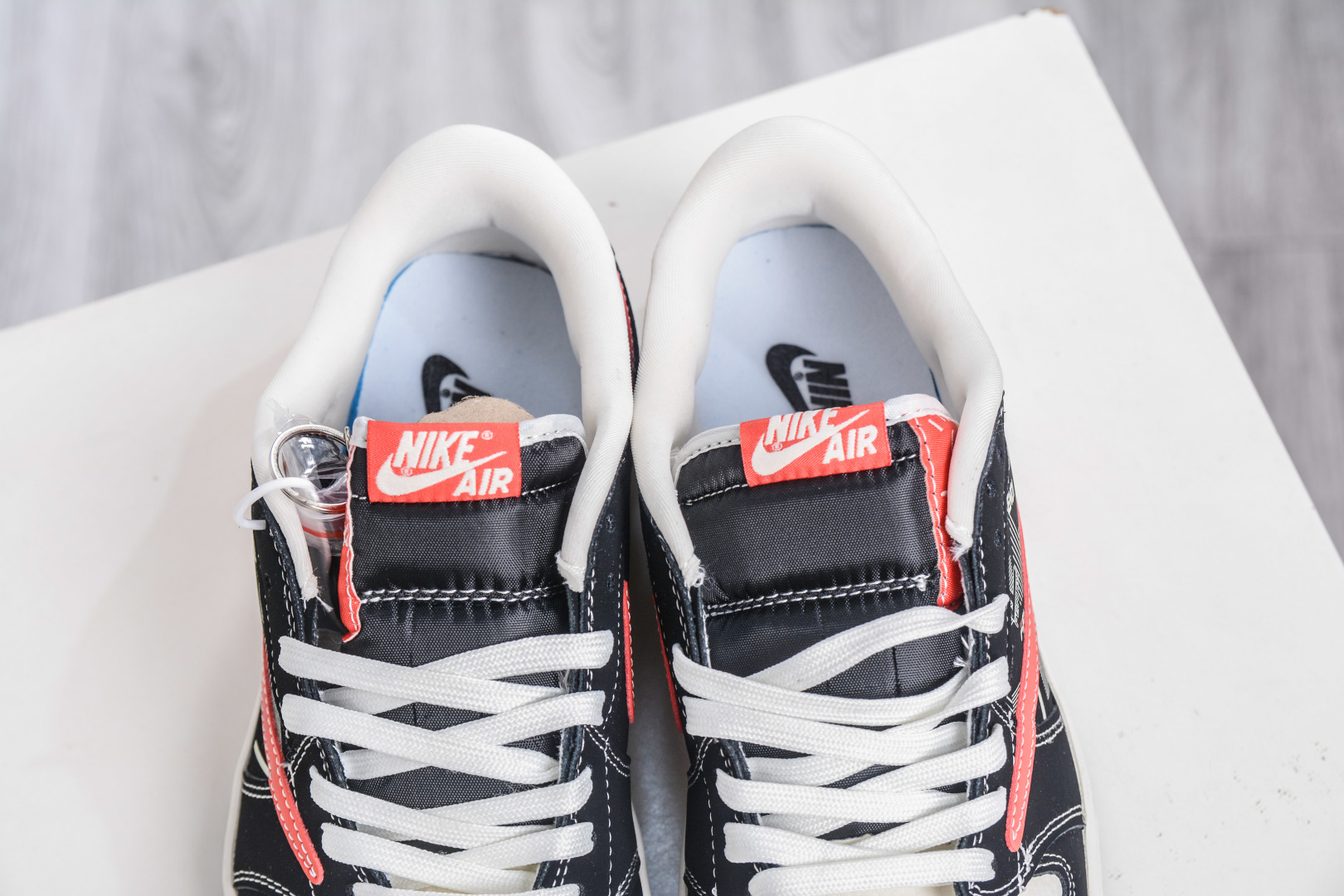 TS x Air Jordan x Fendi Air Jordan 1 Low - White, Black, and Red Colorway Shoe 9 cmp i1758306137359 6023 0 7