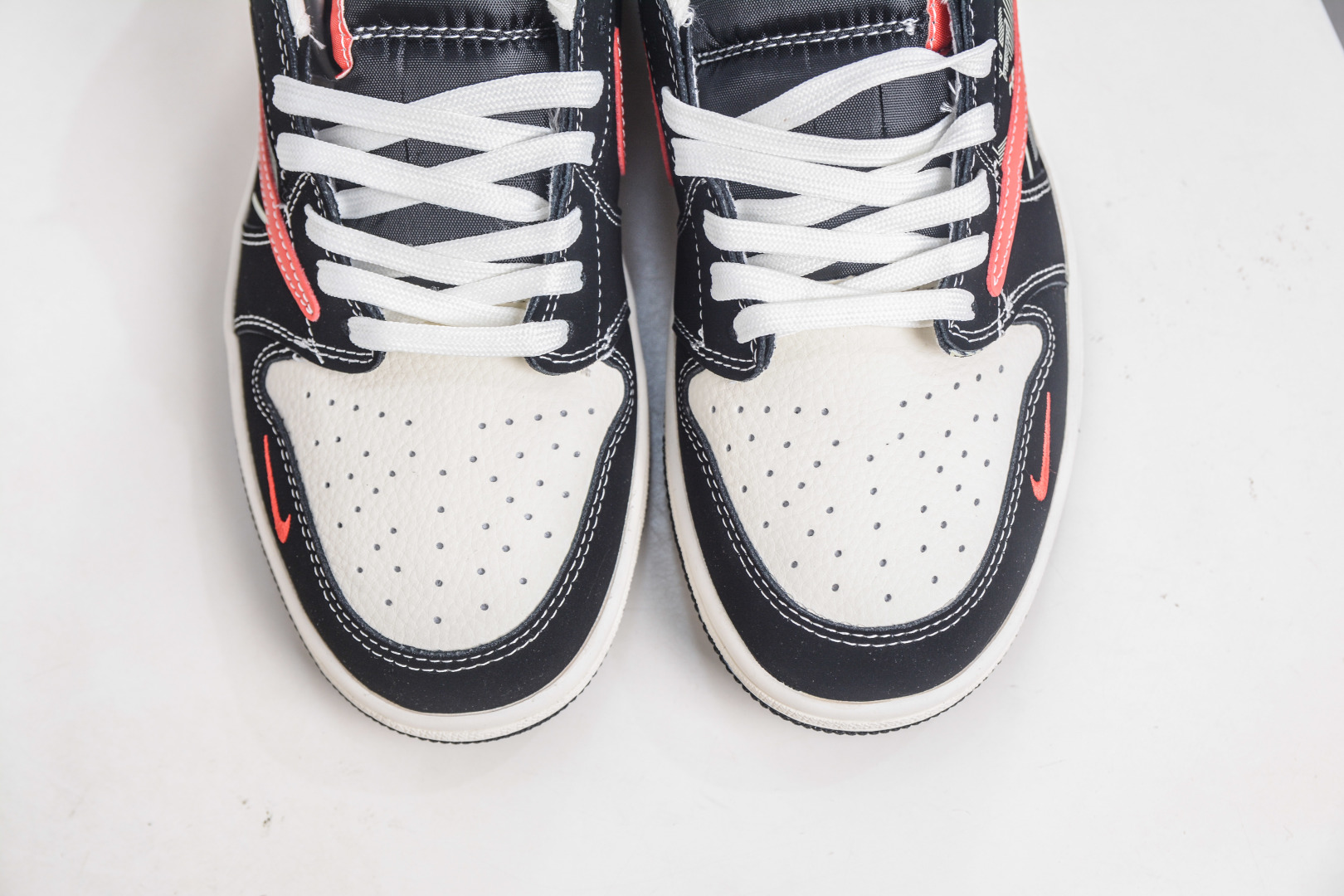 TS x Air Jordan x Fendi Air Jordan 1 Low - White, Black, and Red Colorway Shoe 10 cmp i1758306138675 2308 0 8