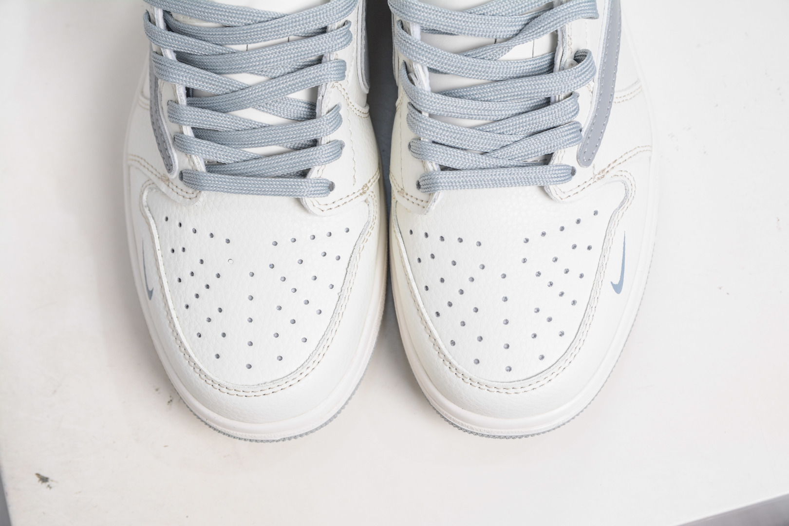TS x Air Jordan x Supreme Air Jordan 1 Low White/Gray - Premium Comfort 10 cmp i1758306209286 4353 0 8