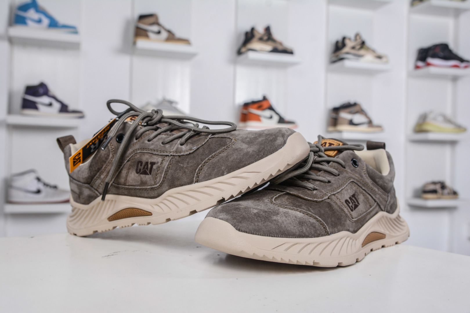 CAT Men's Tramp Hike Low Casual Shoes - Durable Suede, Comfortable Fit 4 cmp i1758306861180 9618 0 3